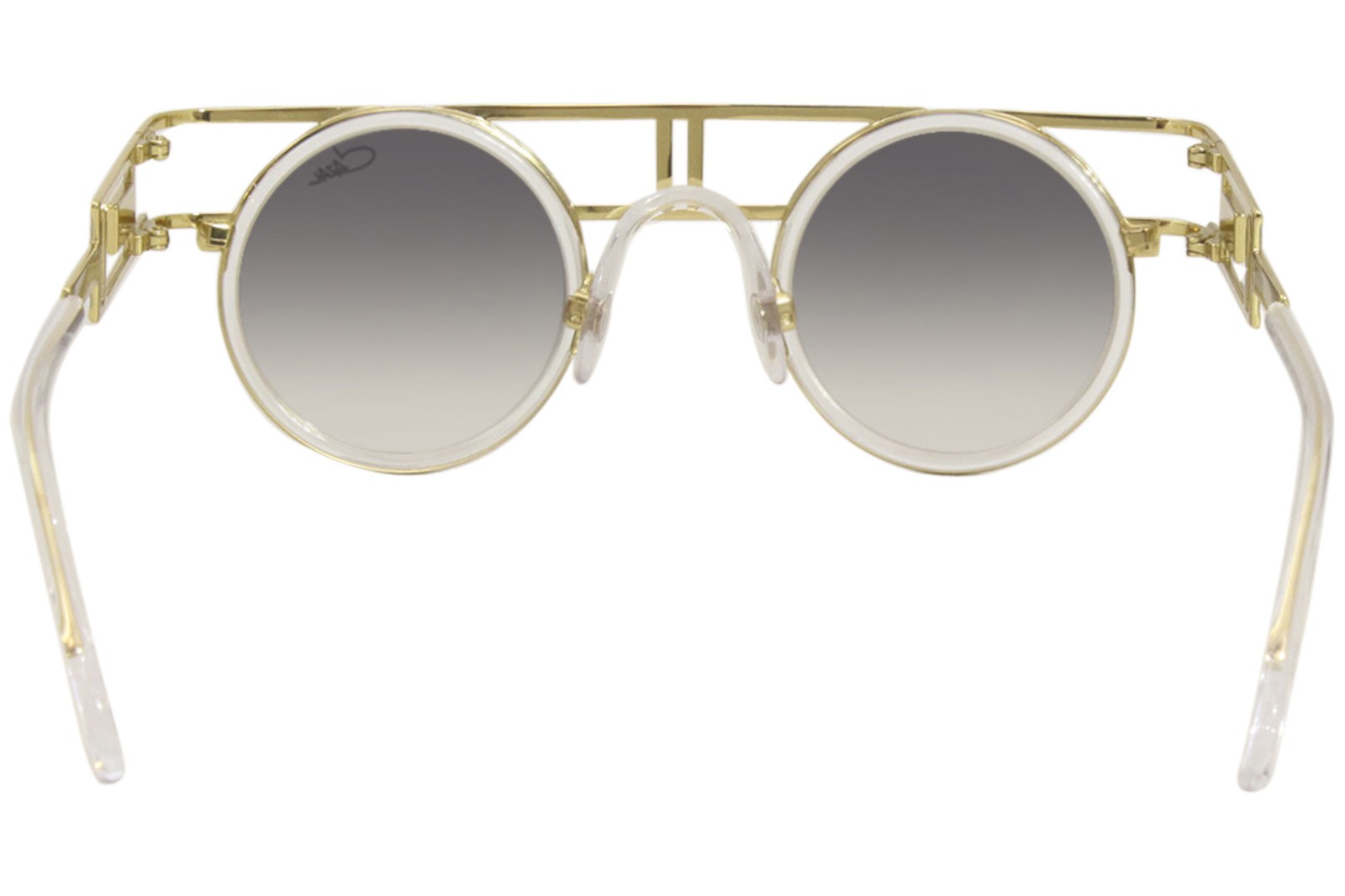 Cazal Legends 668/3 065 Sunglasses Men’s Gold/Grey Lenses Round 43mm