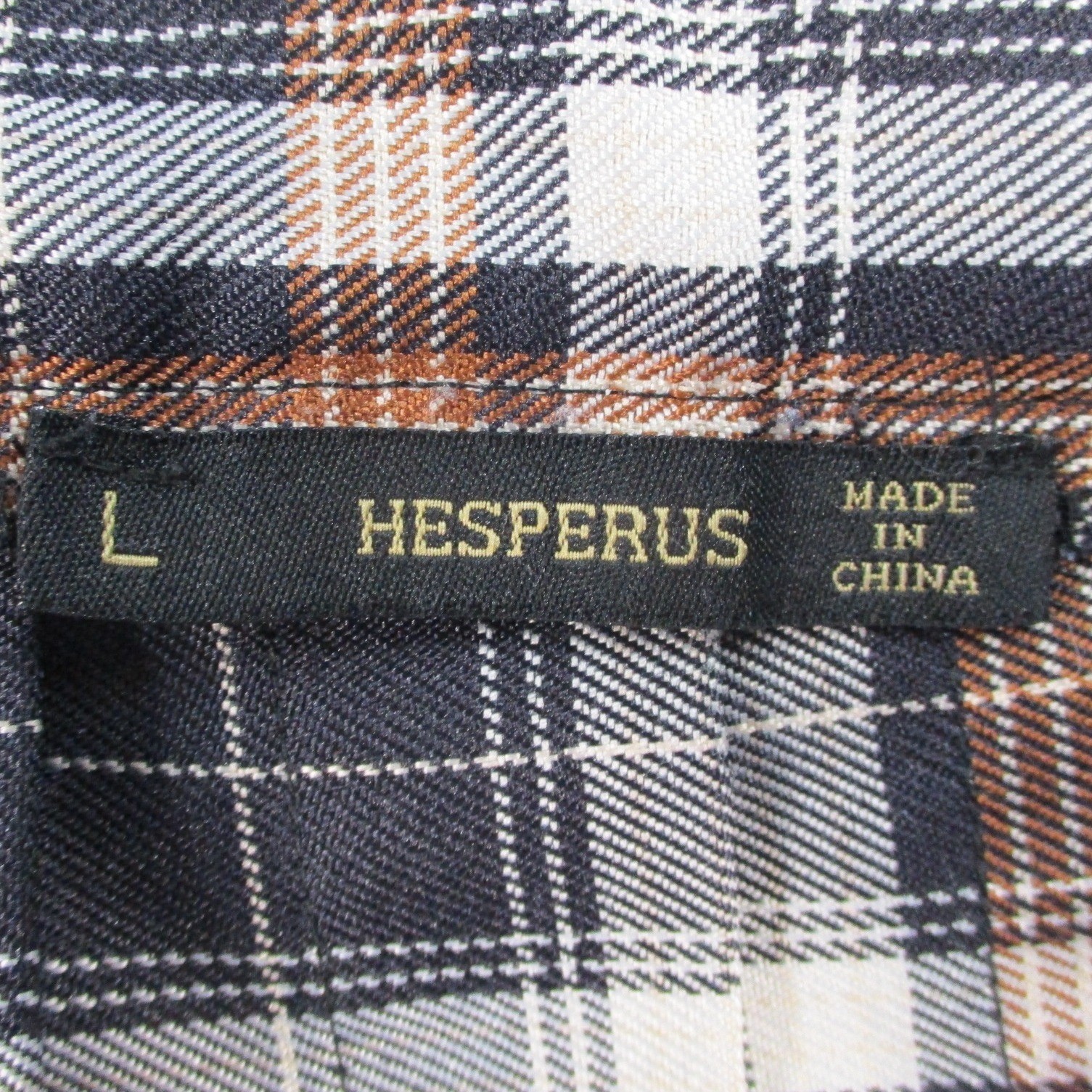 Hesperus Women Plaid Pleated Mini Skirt Brown Black White Academic Preppy Large