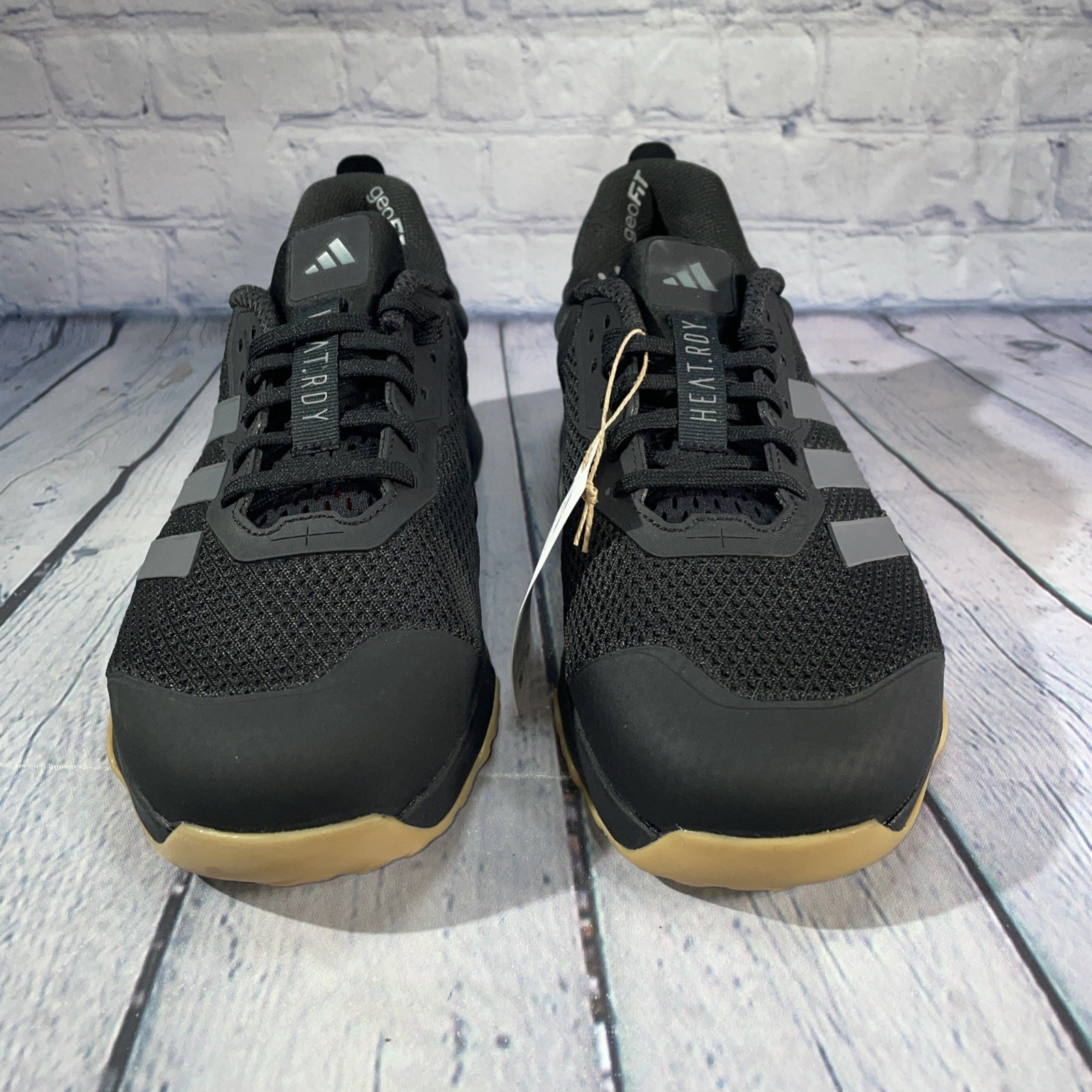 adidas Dropset 3 Trainer Cross Training Shoes Black Grey Gum IH8292 Mens Sz 11