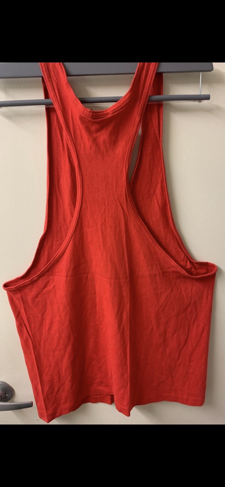 Vintage 90s Gold’s Gym Stringer Tank Top Red – Men’s M – Made in USA