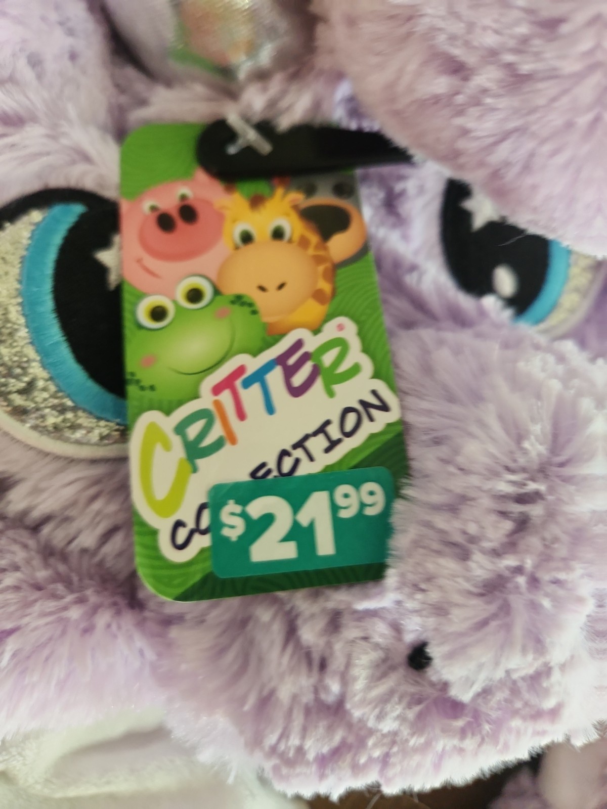 Lynco Action Big Eye Critter Collection Cap Animal Unicorn Squeeze Paw Ears Move