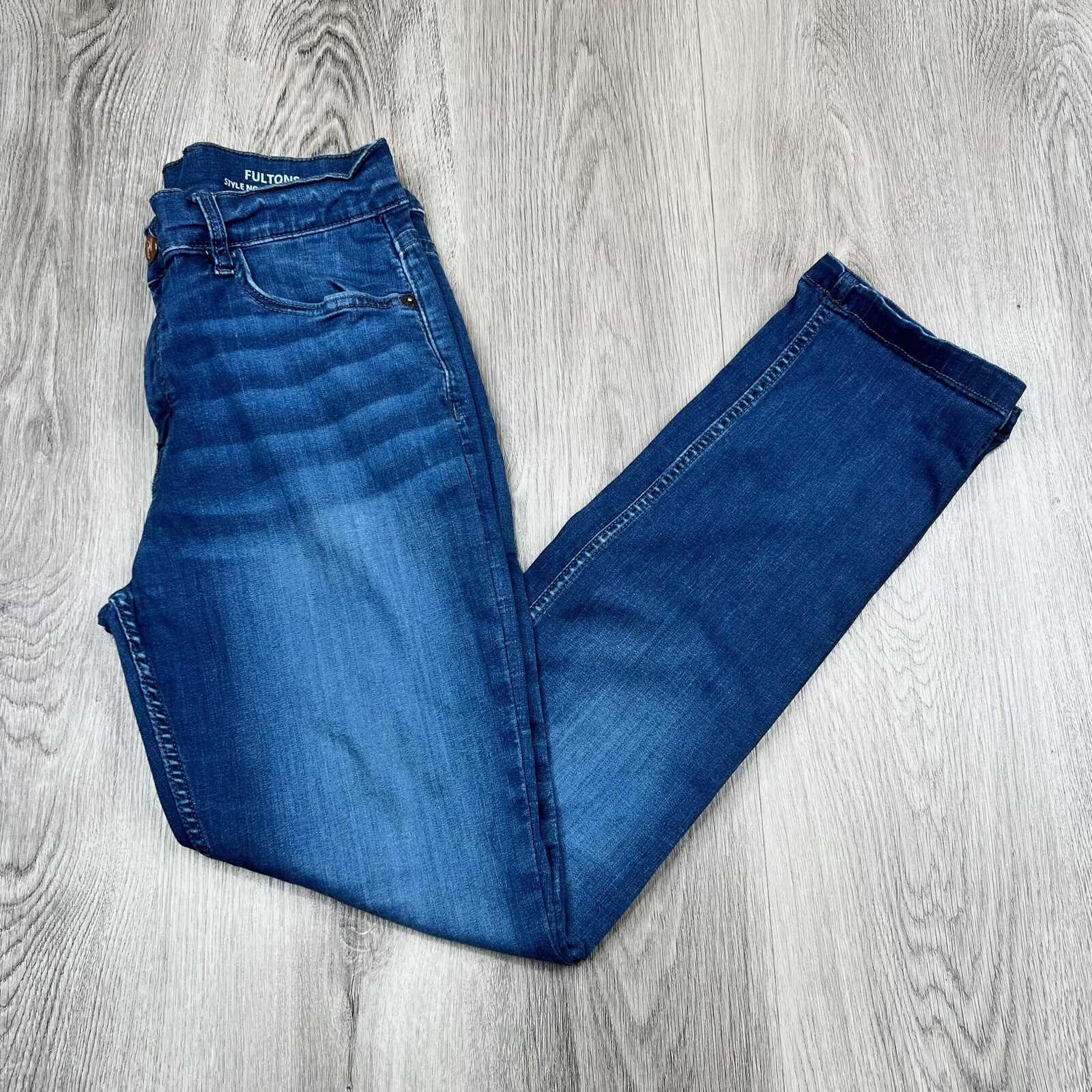Mugsy Fultons Jeans Mens Size 30 Inseam 29” Dark Wash Blue