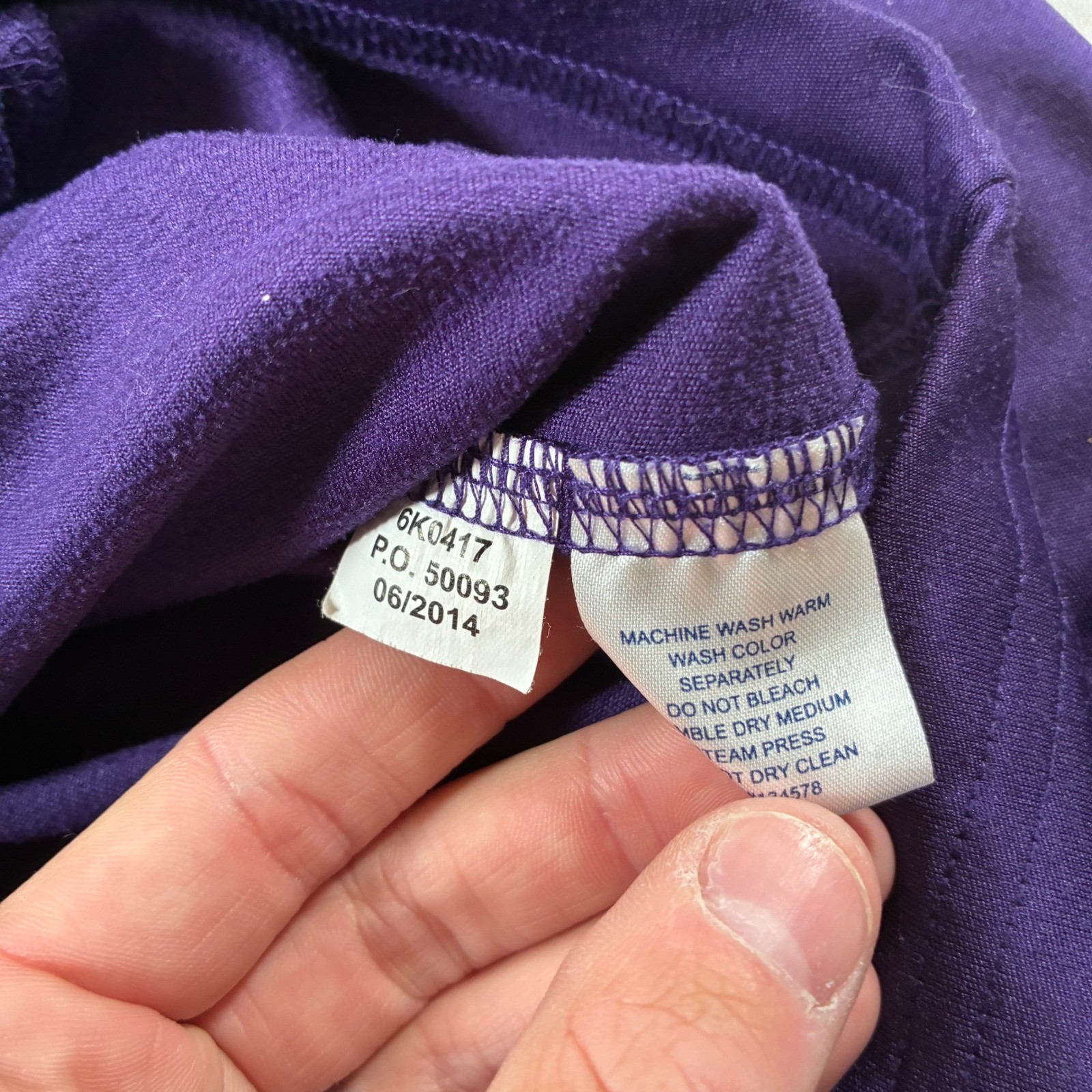Vineyard Vines Quarter Zip Pullover Small Purple River Crest Golf Performance