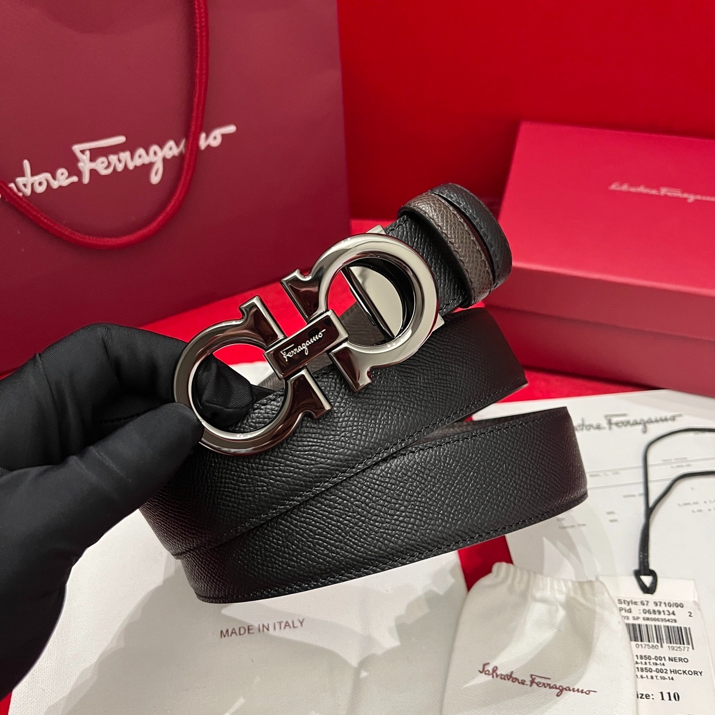 Authentic Ferragamo belt