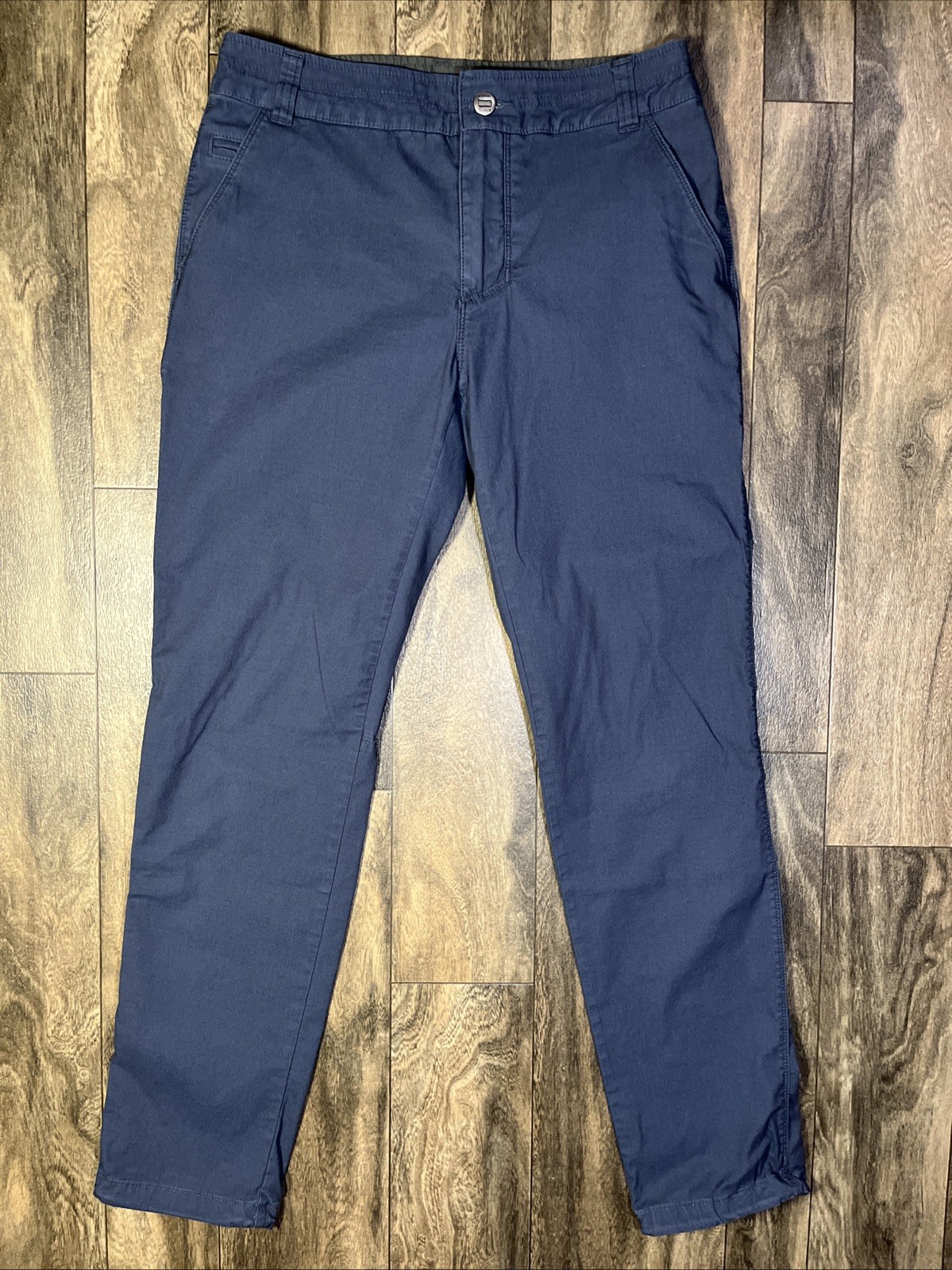 Kuhl Resistor Lite Chino Pants Men’s 30×32 Blue Stretch Hiking Commuter UPF 50+