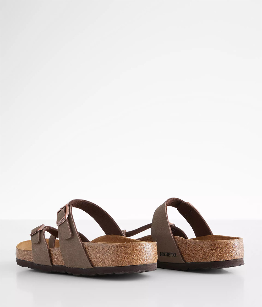 Birkenstock Mayari Thong Sandals Mocha Birkibuc Leather Shoes EU 37-41 with Box