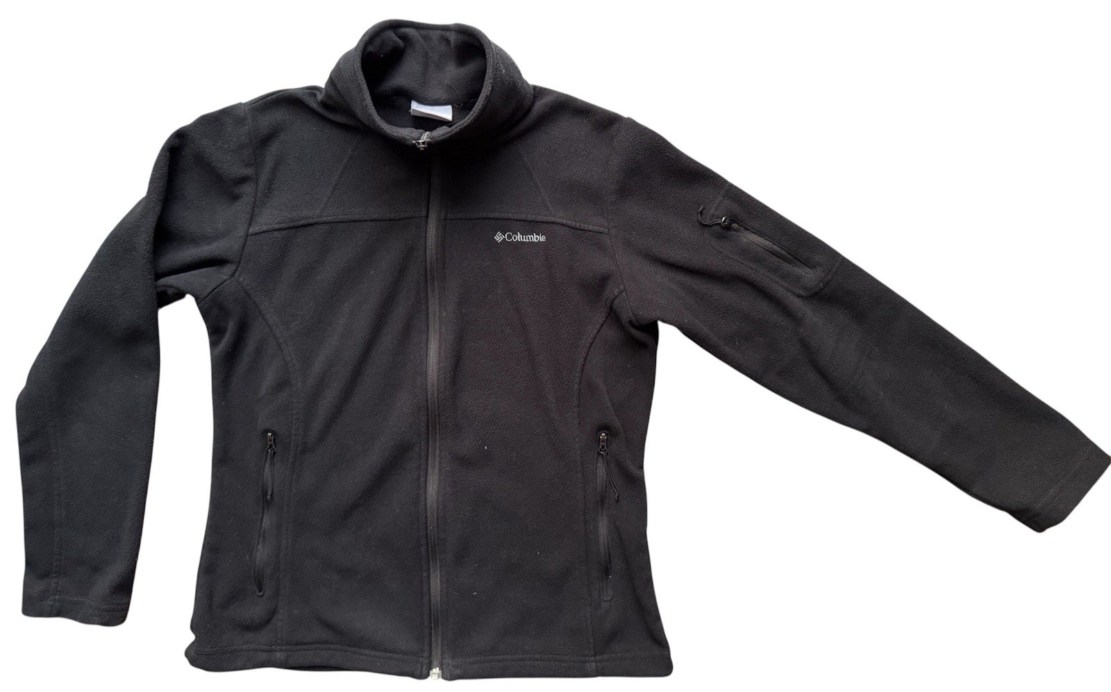 Columbia Fast Trek II Women’s Full Zip Fleece Jacket Black, Size M