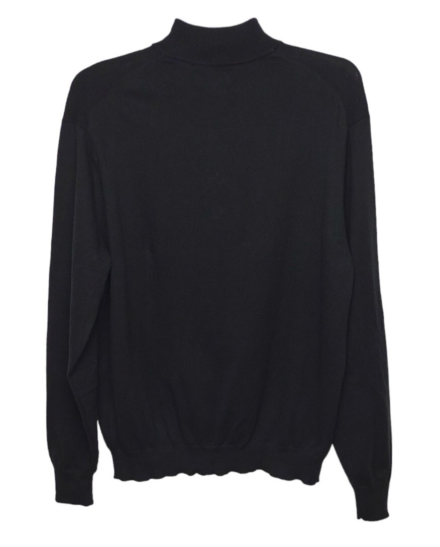 Chaps Pullover Zip Sweater XL Cotton Cashmere