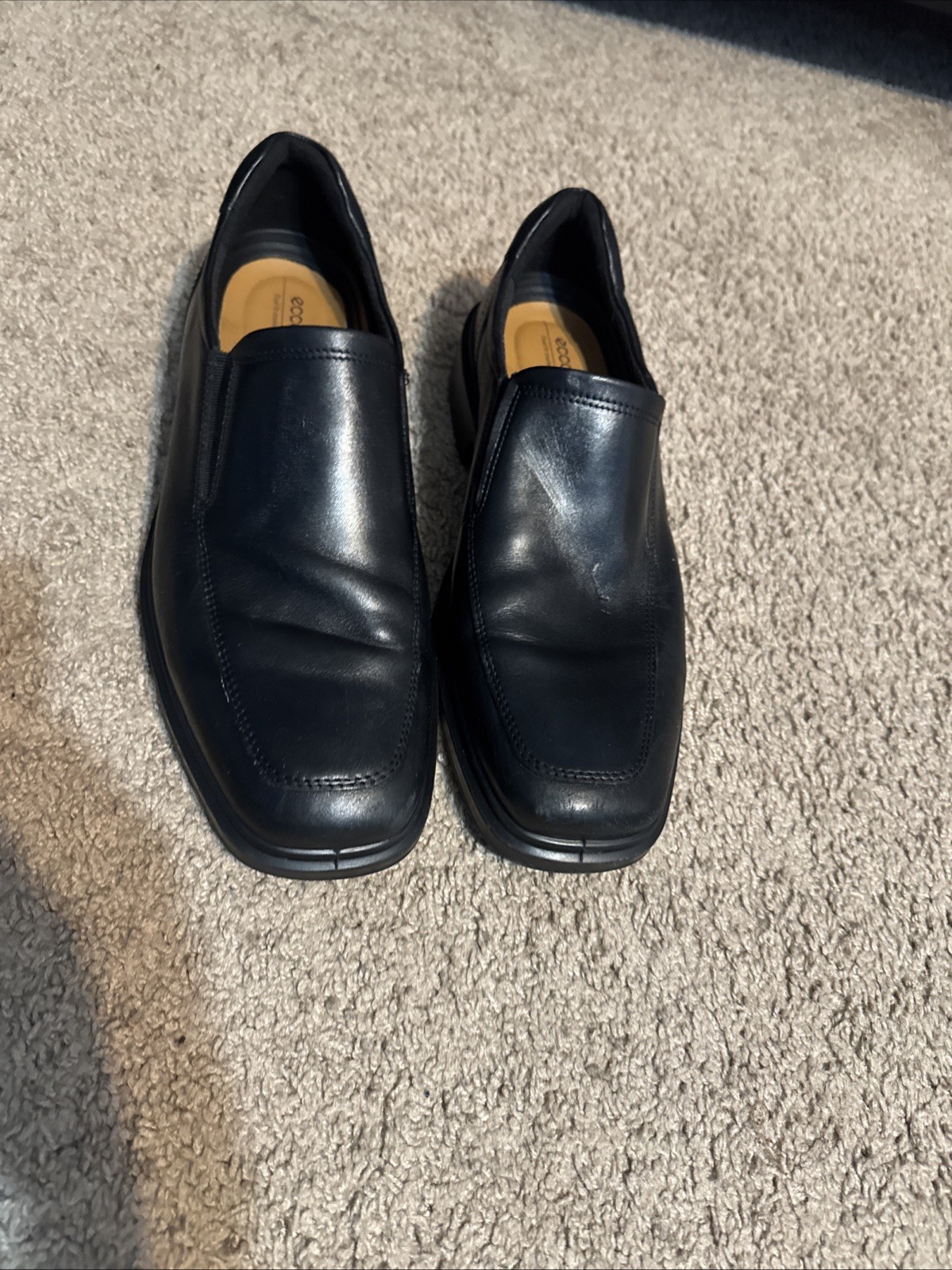 Ecco Helsinki 2 Mens Black Slip On Size 12 Mens US EU 46