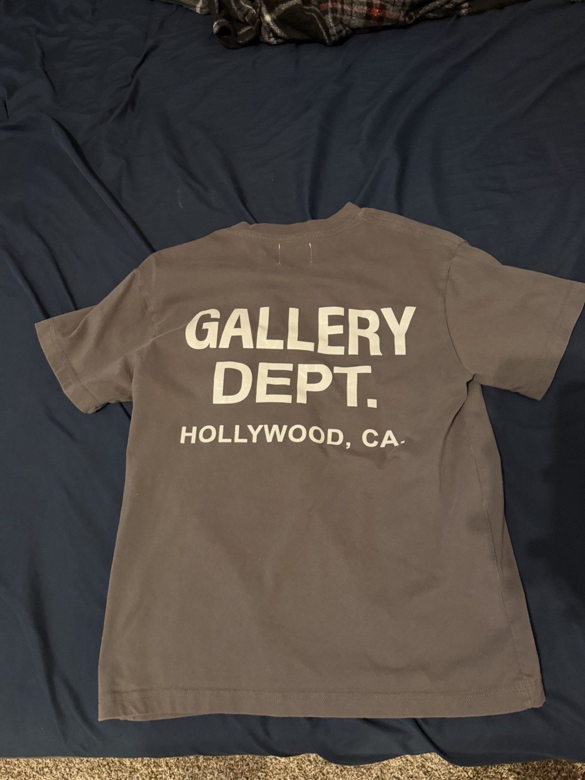 Gallery Dept. T-Shirt Men’s Small Color Grey Short Sleeve
