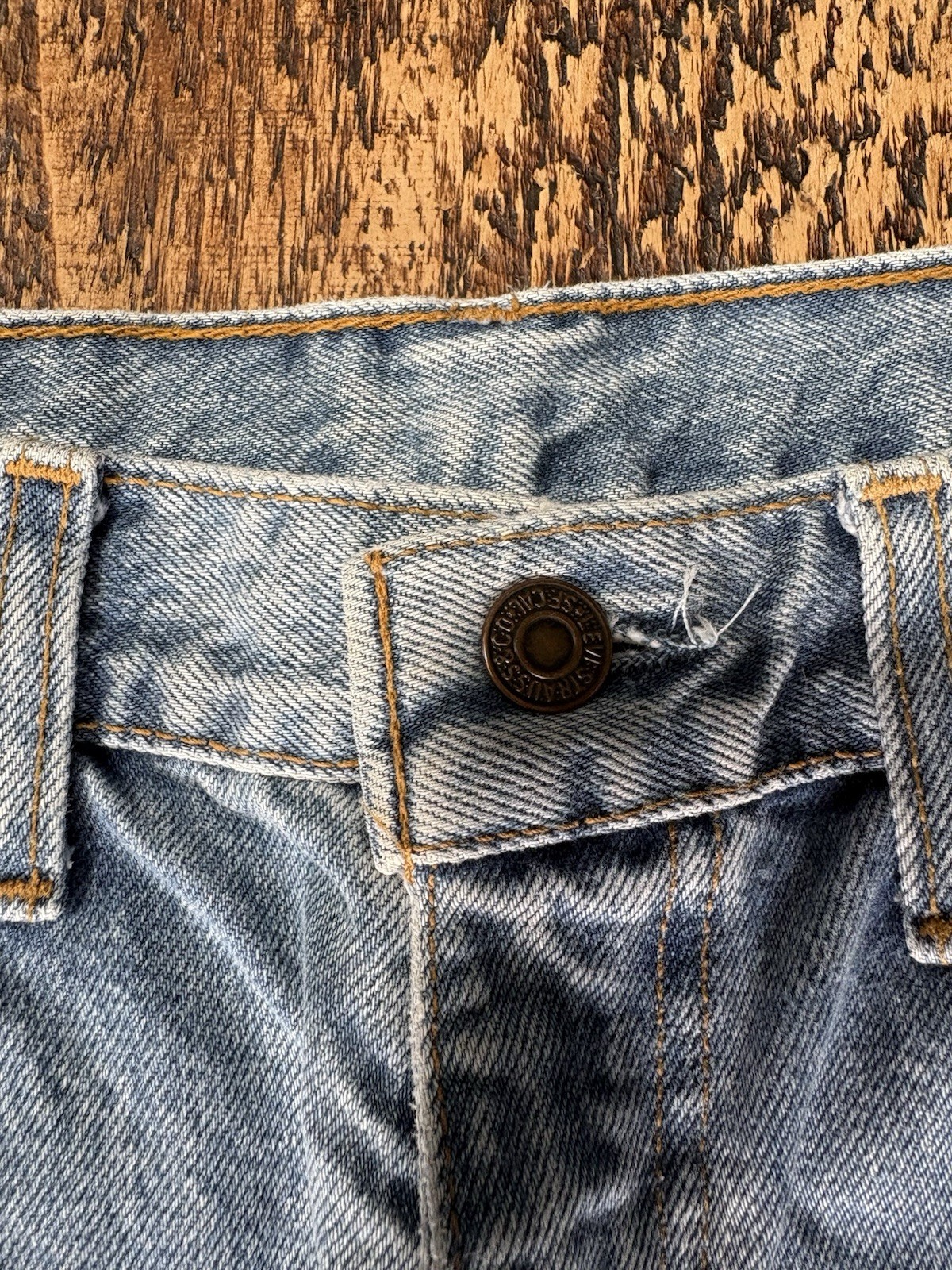 Levi’s 615 Orange Tab Jeans Vintage 90s W32 L30 Made In UK
