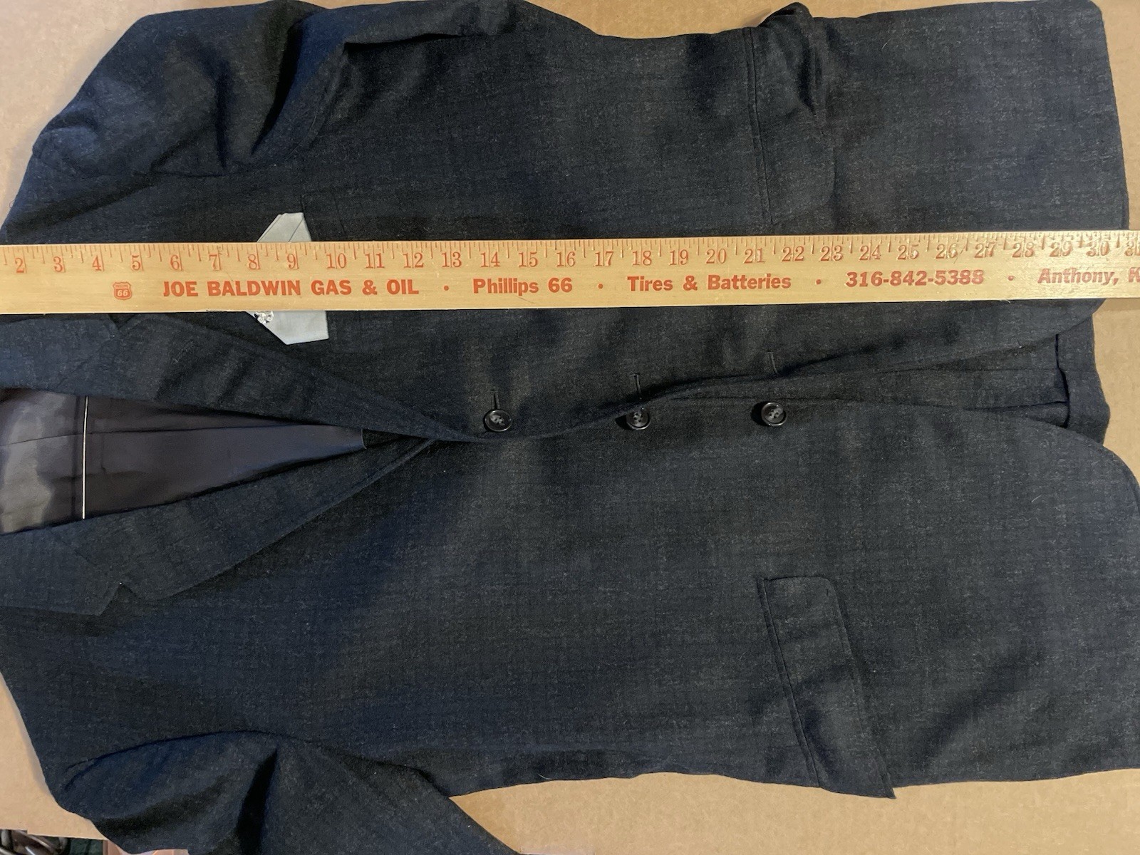 1960’s Men’s Wool Blend Blazer Golden Brent See Pictures Details