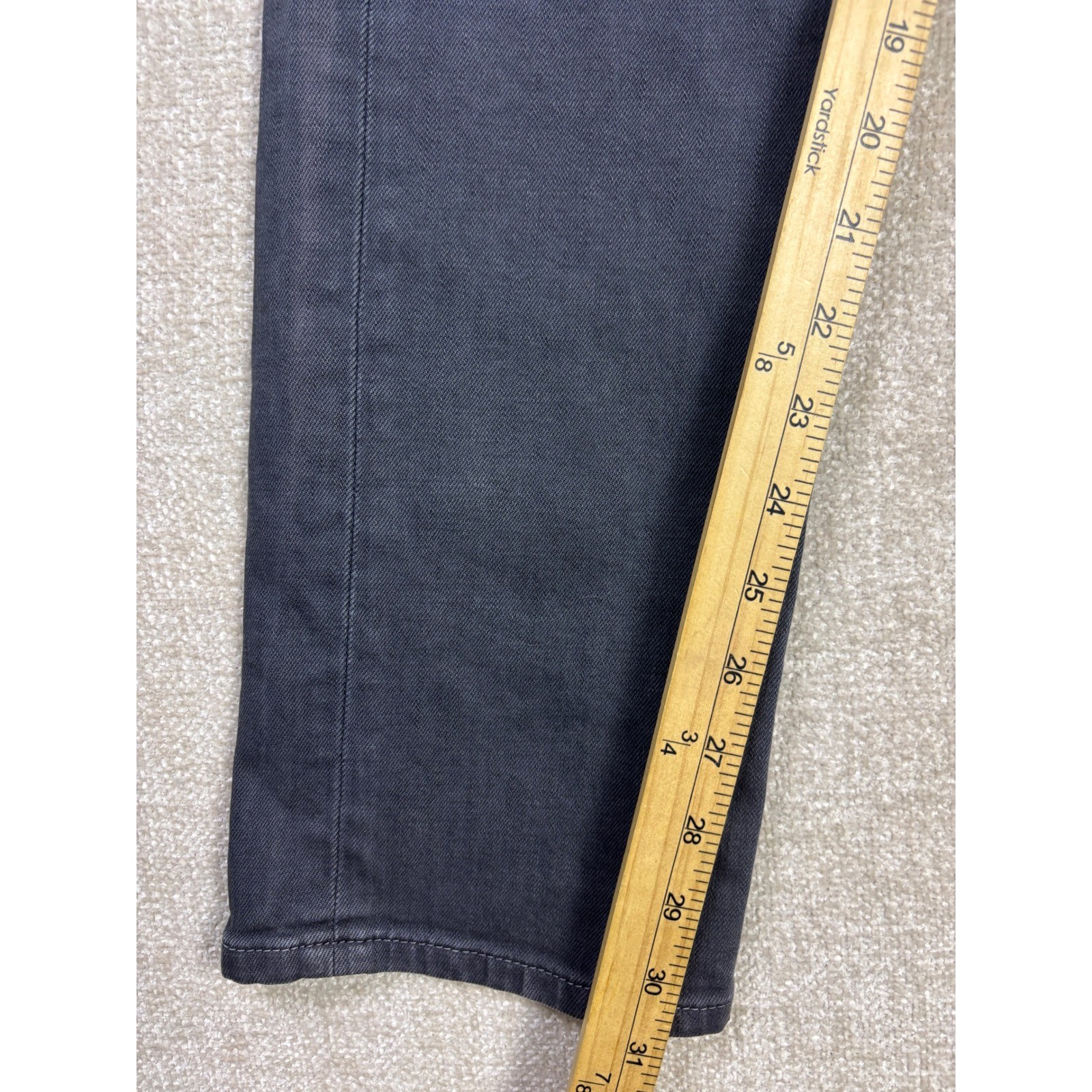 Bonobos Mens Slim Straight Five Pocket Pants Charcoal Gray Size 30/32 Stretch