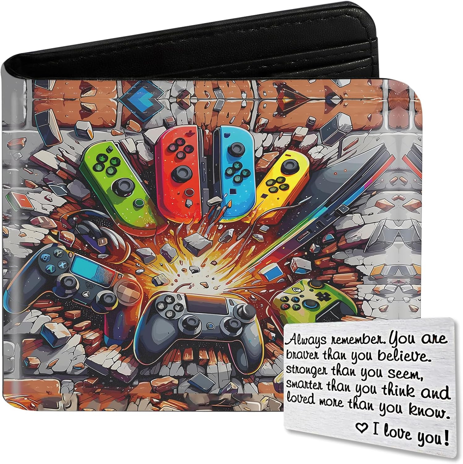 Kids Wallet for Boys, Cool Wallets for Teen Son Ages 4 5 6 7 8 9 10 11 12 13 14