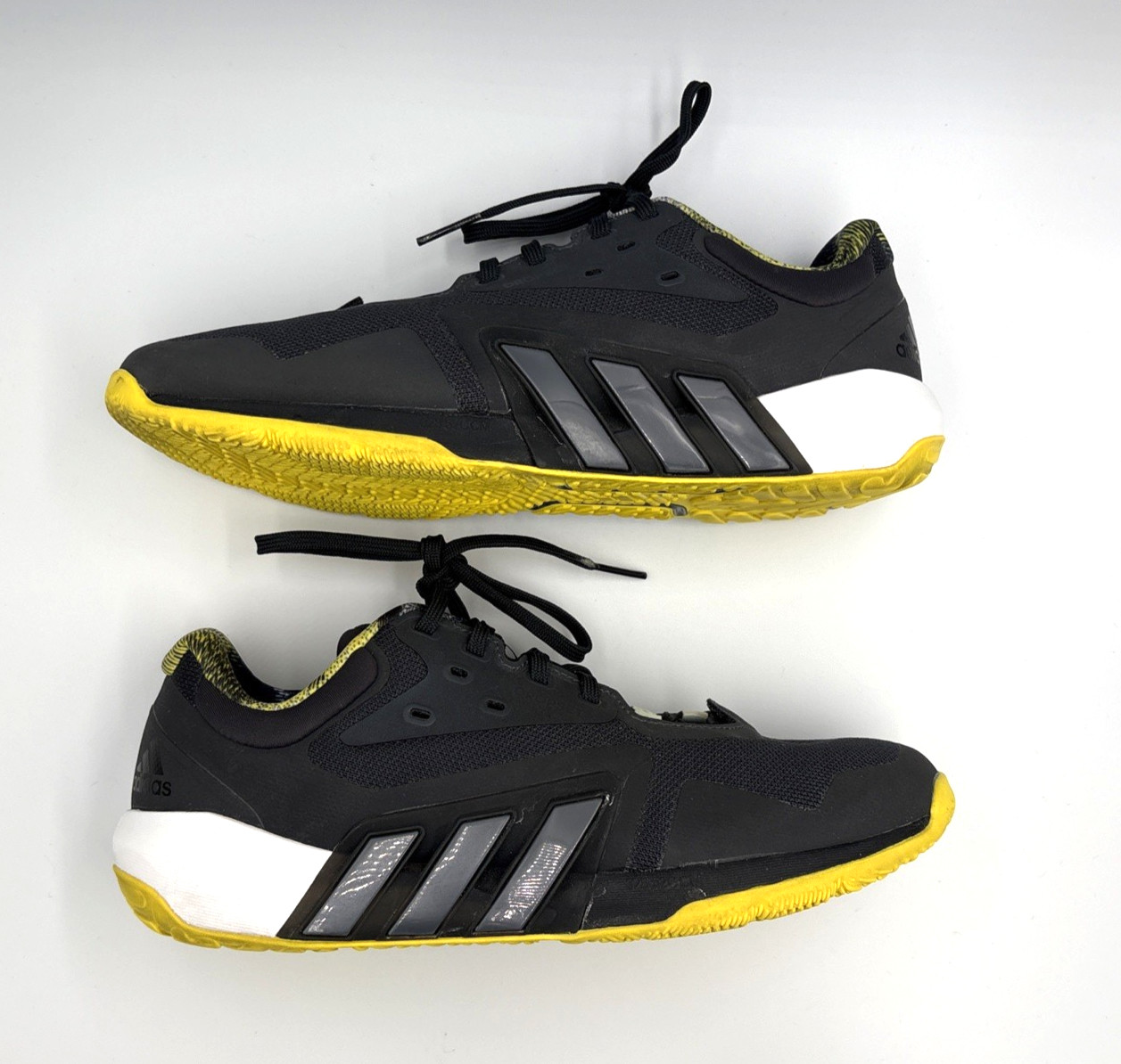 adidas Dropset Trainer GW3903 Carbon Beam Yellow Mens Size 10 Gym Training Shoes