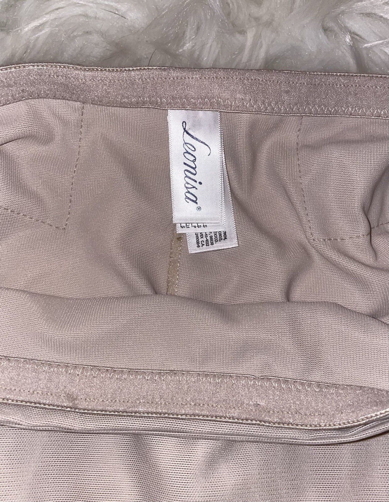 Leonisa 012400 Firm Control Adjustable Compression Belly Shaper S Small Taupe