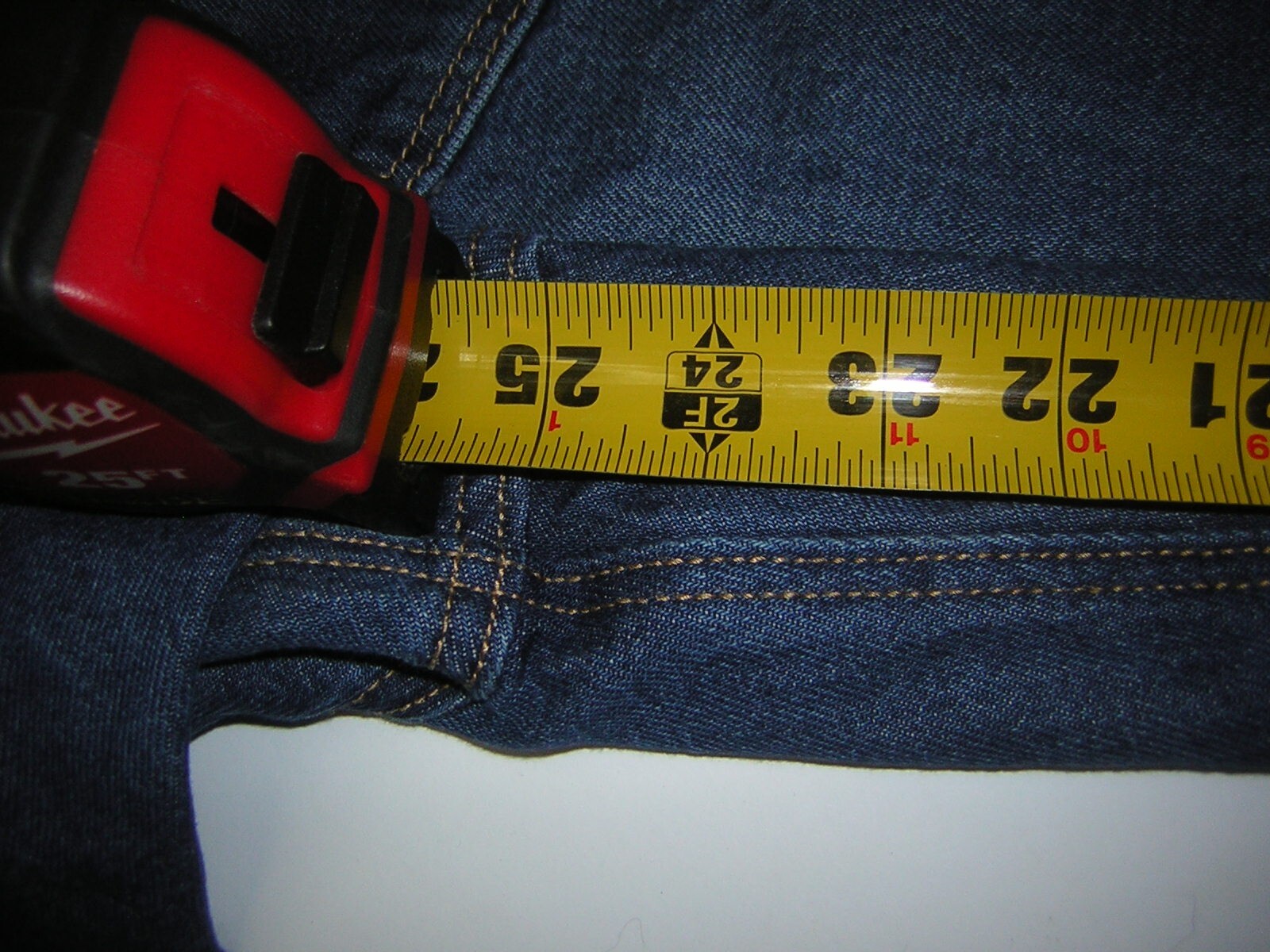 Old Navy jeans size in pictures