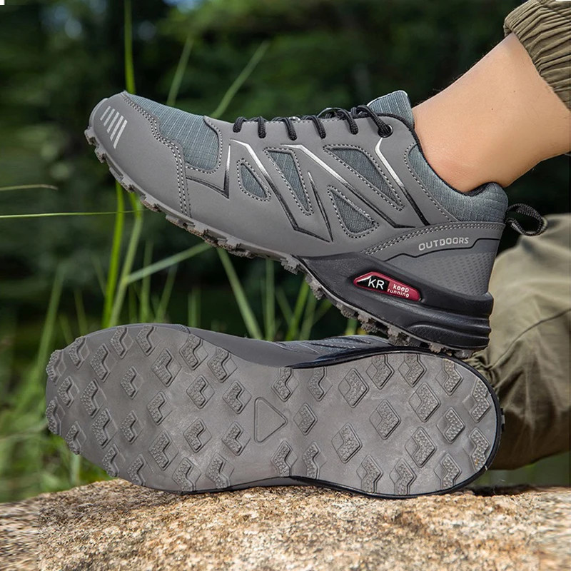 Unisex Waterproof Heavy Duty Professional Mountain Hiking Shoes