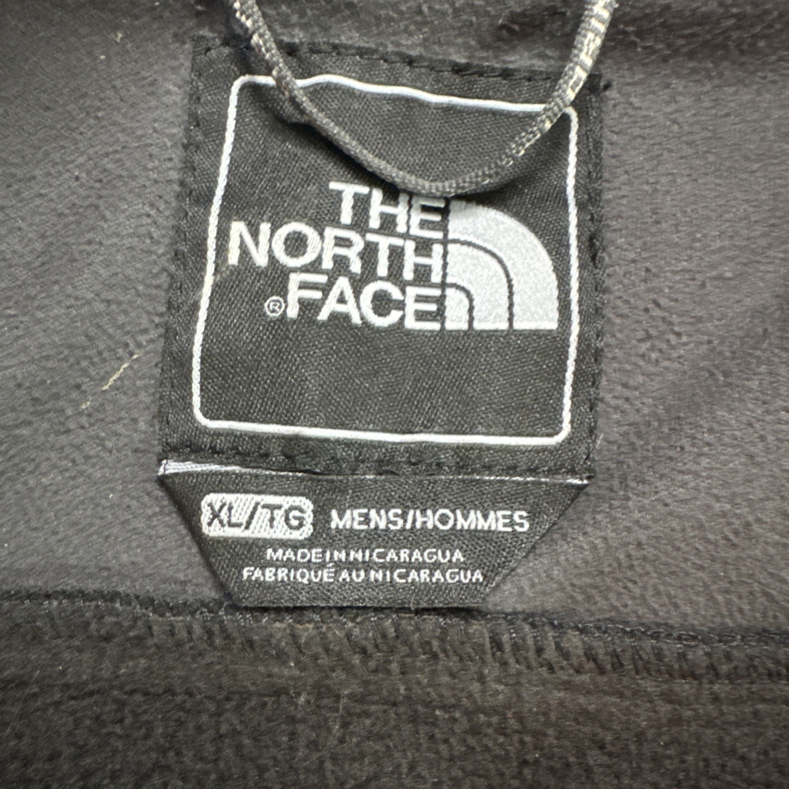 The North Face Apex Bionic Softshell Jacket Gray Black Full Zip Sz XL AMVY T183
