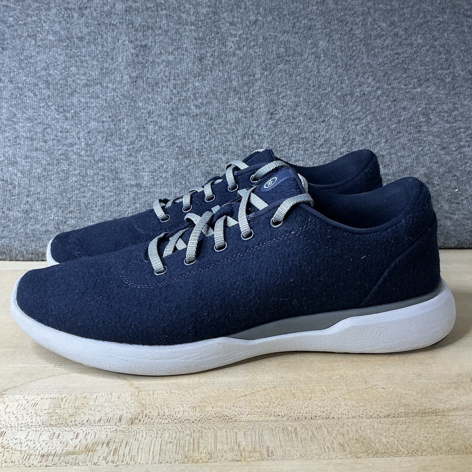 PETER MILLAR Glide Wool Sneakers Men’s 15 Navy Blue Lace Up Casual Daily Shoes