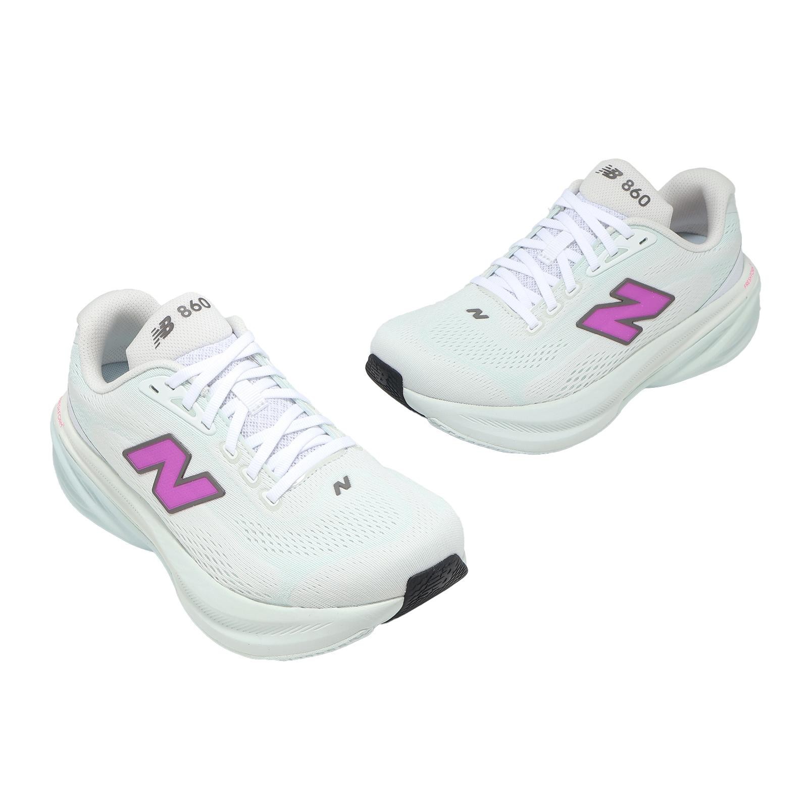 New Balance Fresh Foam X 860 V15 D Wide NB White PinkWomen Running W8601LO-D