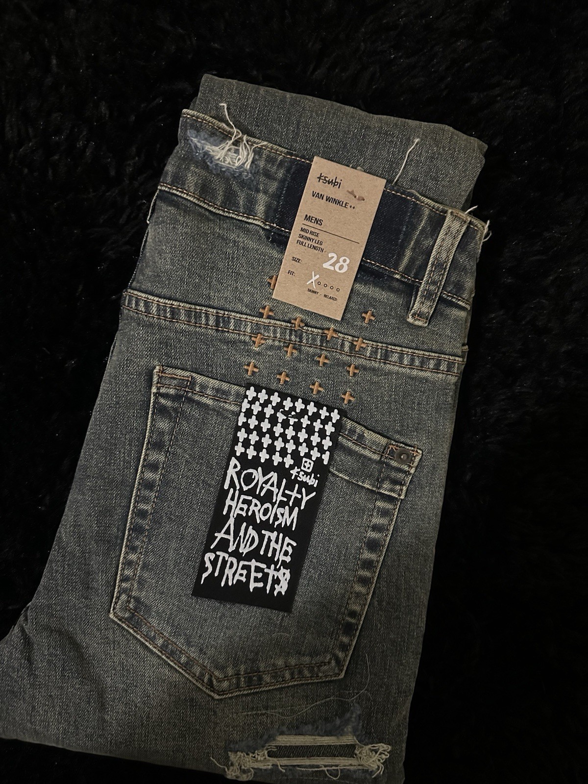 Ksubi Jeans Van Winkle Skinny Size 28 Brand New