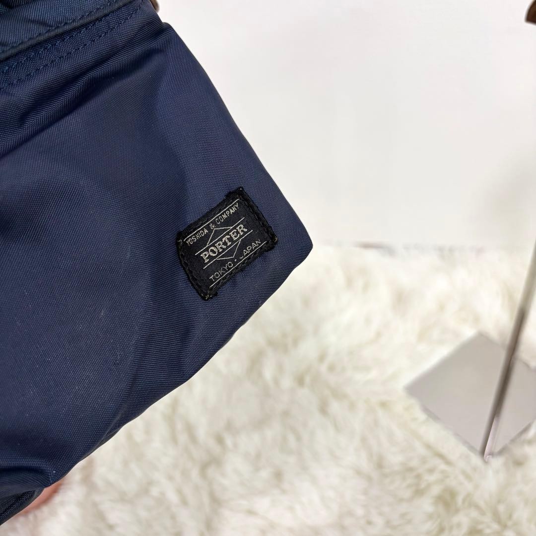 PORTER FORCE Shoulder crossbody Bag NAVY Yoshida Bag Japan