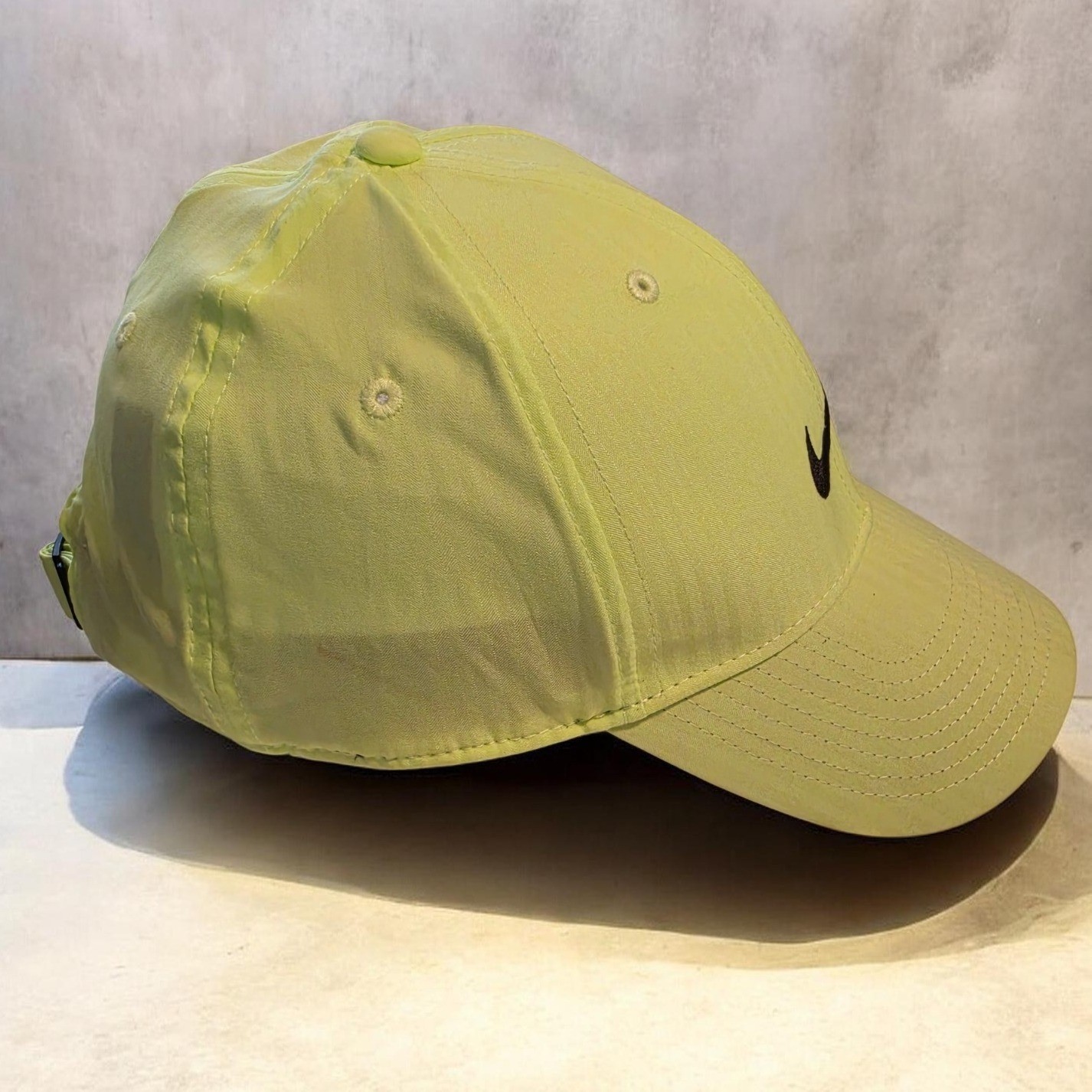 Nike Legacy91 Dri-FIT Hat Mens Neon Yellow Adjustable Swoosh Golf Cap