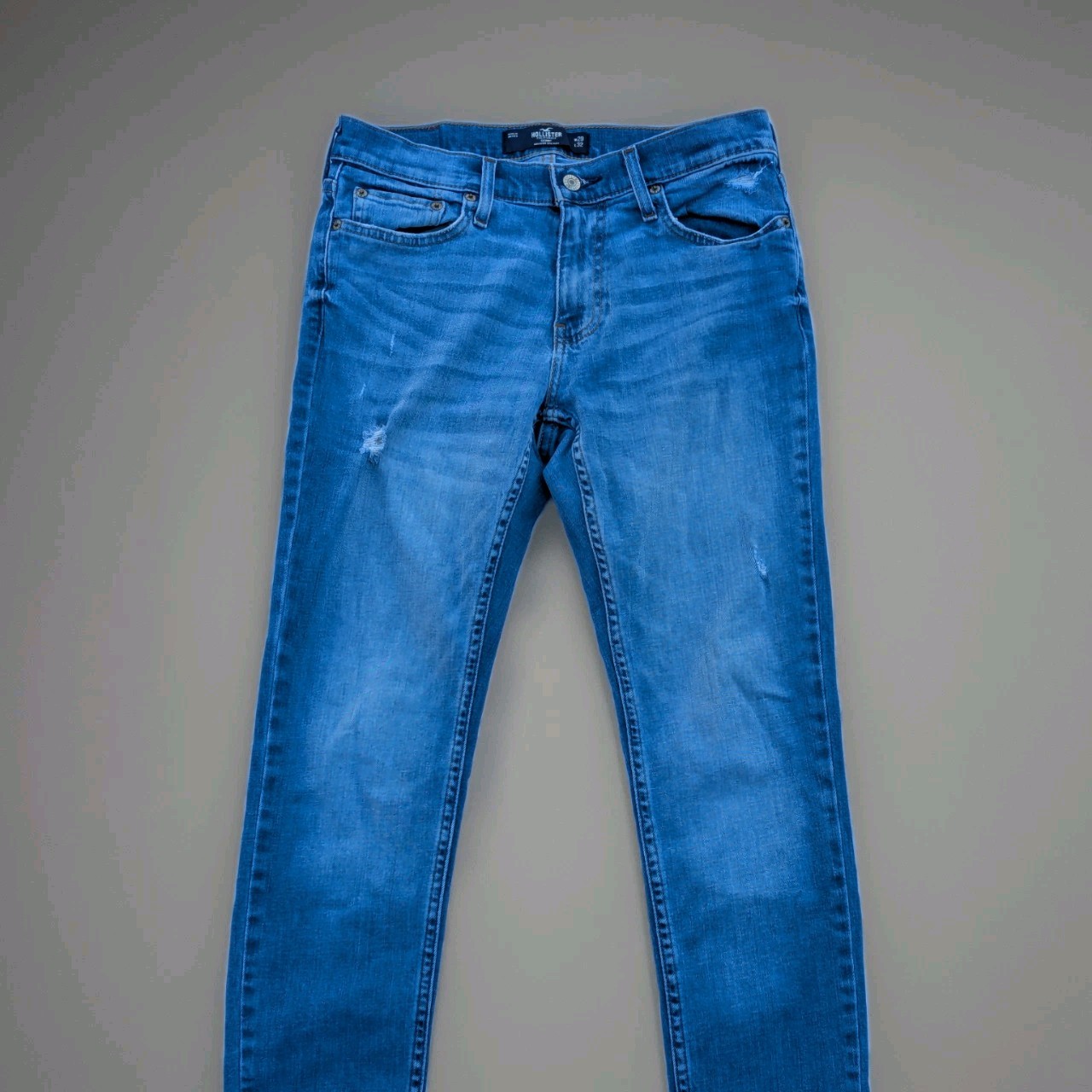 Hollister Skinny Jeans 29×32 Epic Flex Light Wash Blue Jeans Pant