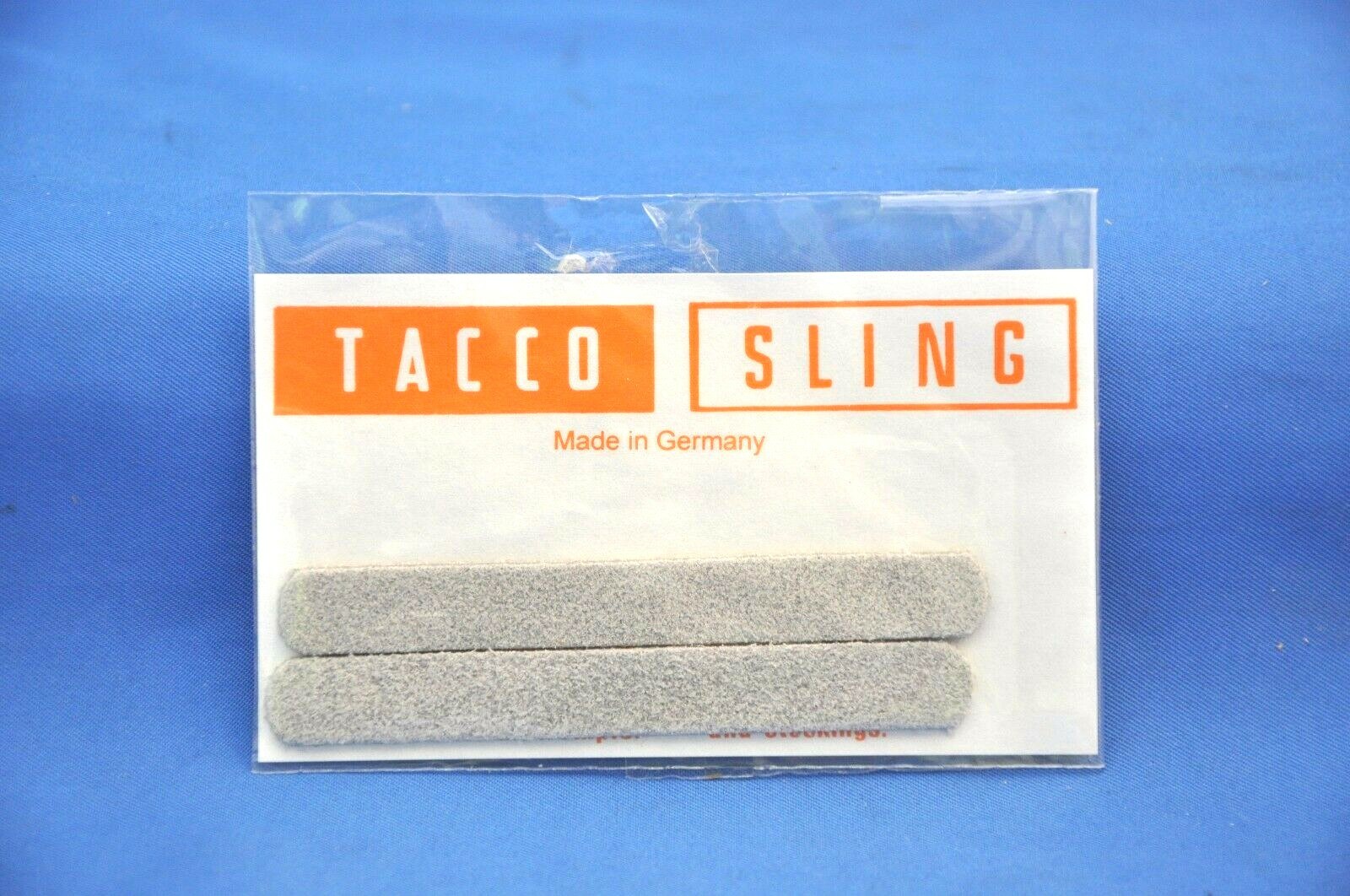 2X TACCO Sling Leather Heel Grips- 2 Pair, Self-Adhesive NEW
