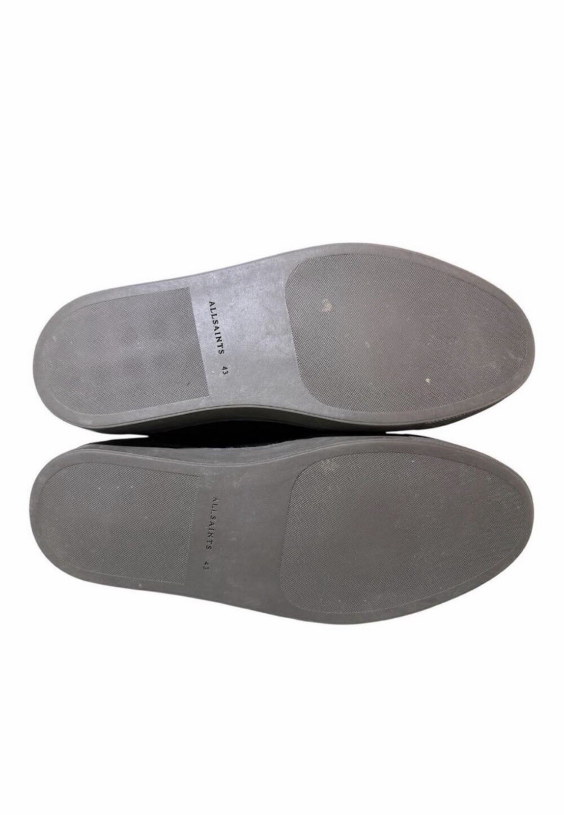 ALL SAINTS SHEARLING LINED HI TOP SNEAKER BOOT MEN SIZE 43 US 10