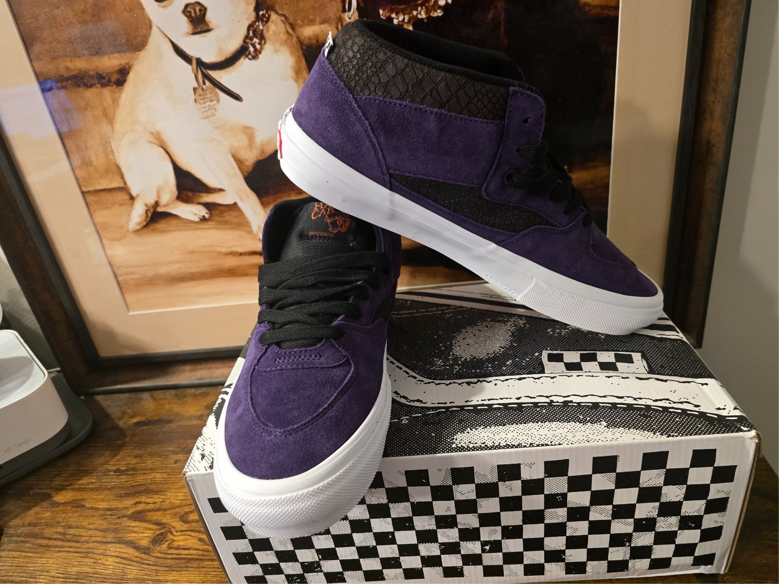 Vans Skate Half Cab Croc Grape Purple VN0A5FCDGPE Men’s Shoes Size 12 US NEW