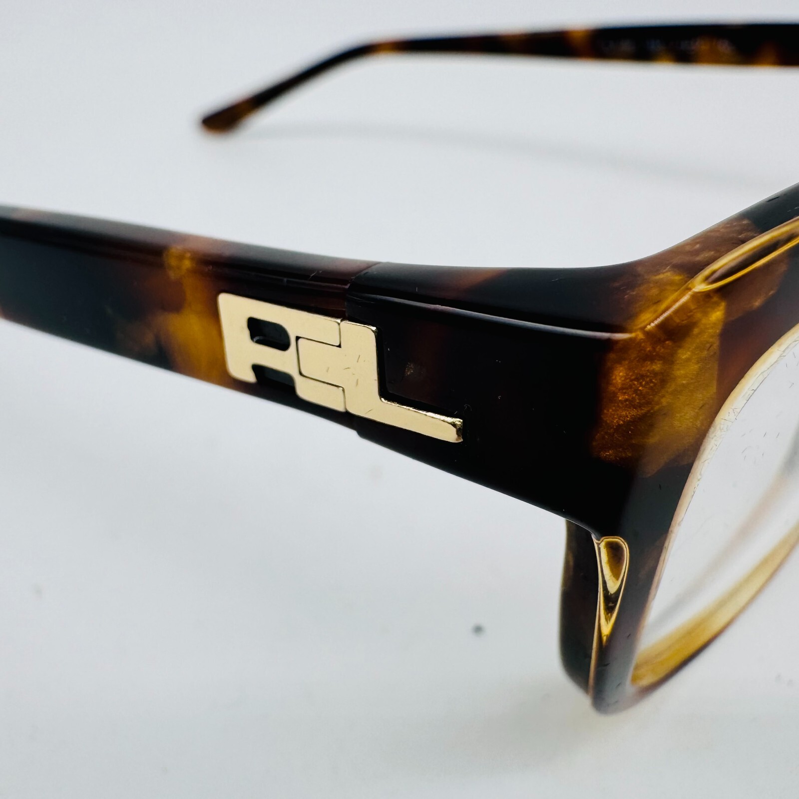 RALPH LAUREN RL 6169 5657 WOMAN EYEGLASSES 51-17-140 mm HAVANA GOLD ORIGINAL