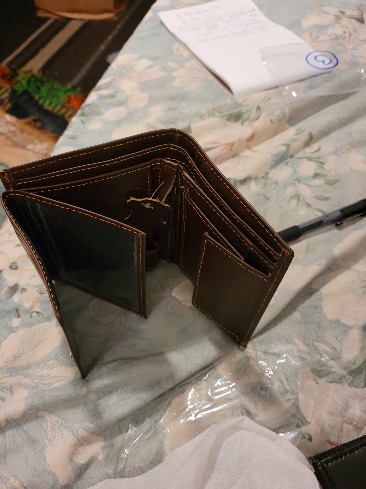 Genuine Leather Minimalist Bifold Wallets For Men RFID Blocking Slim Mens Wallet