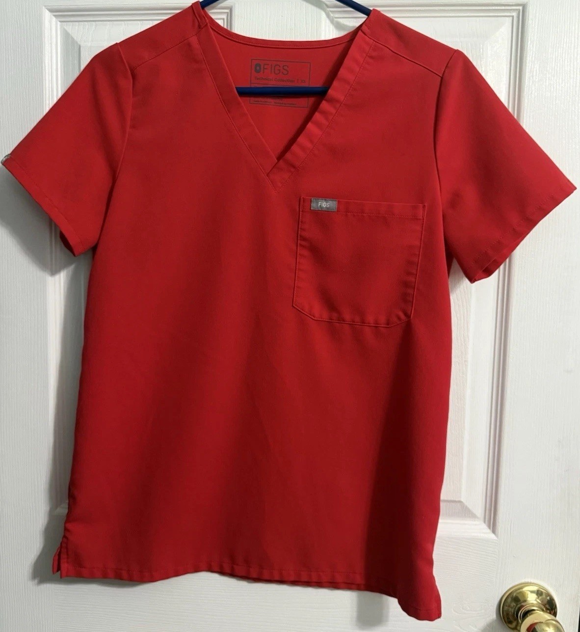 FIGS Technical Collection One Pocket Scrub Top Size XS PO1785 And Style FW1000