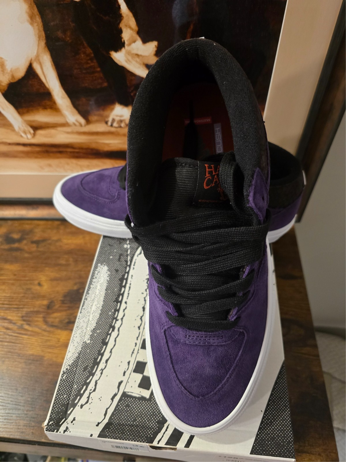 Vans Skate Half Cab Croc Grape Purple VN0A5FCDGPE Men’s Shoes Size 12 US NEW
