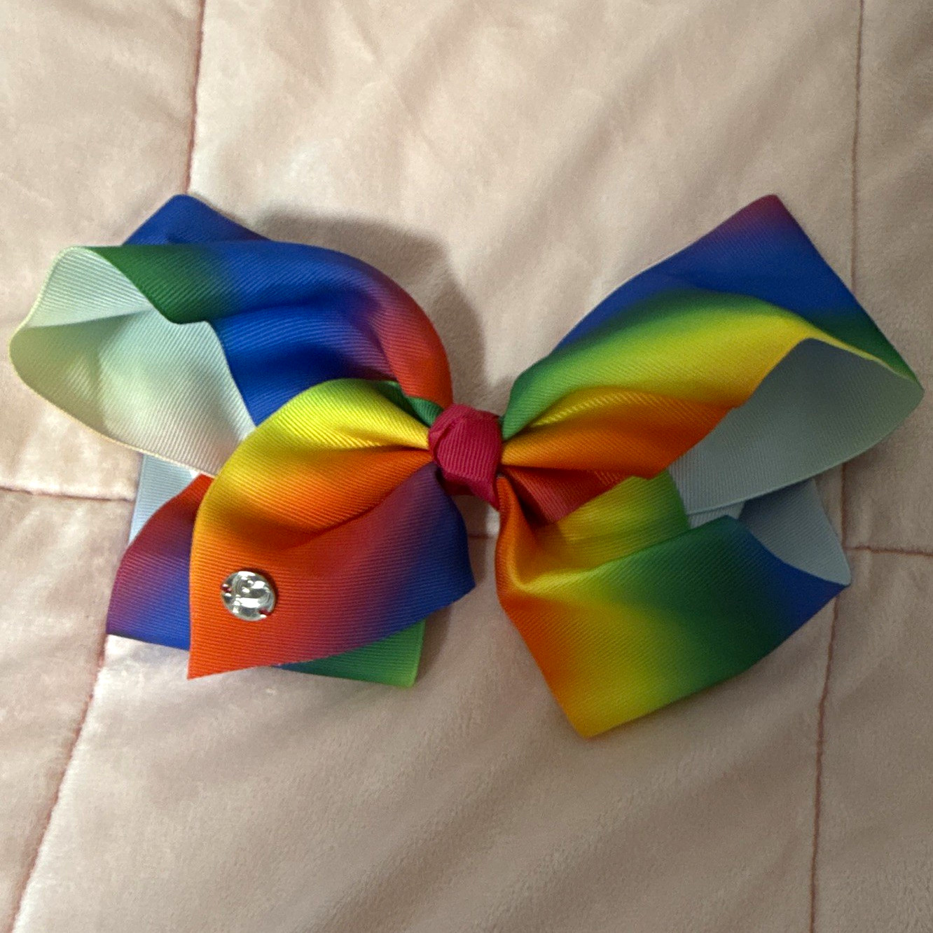 Hair Clips Grosgrain Ribbon Bow Barrette Clip, Multicolor, Women’s 1PCS