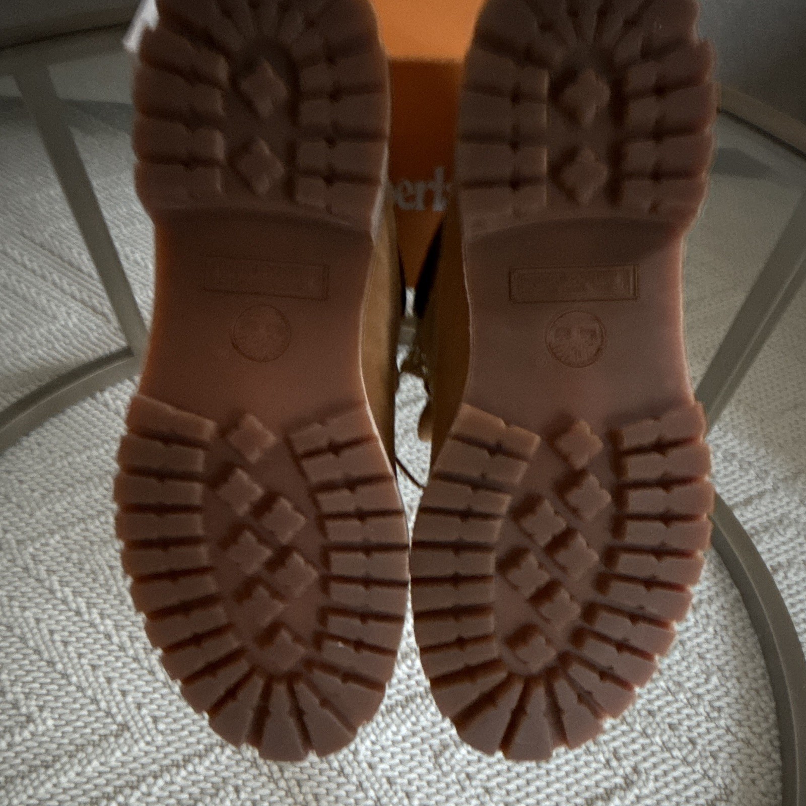 Timberland Premium 6-Inch Waterproof Leather Work Boots Brown Men’s 9.5 M