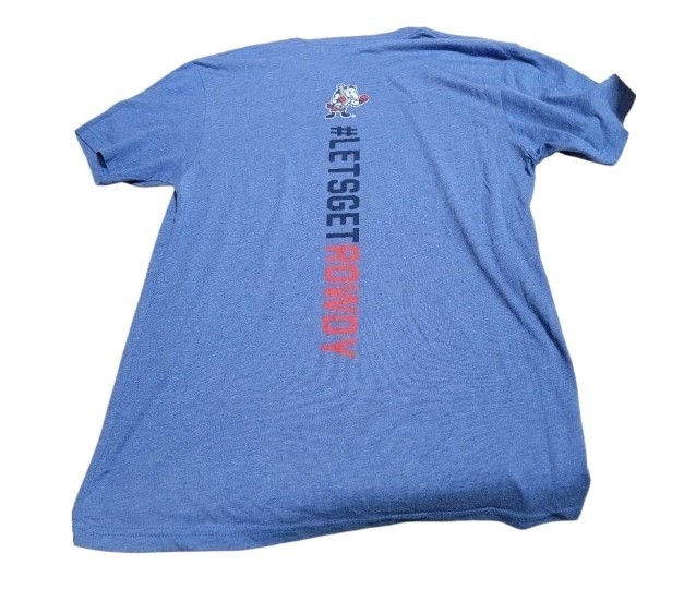 108 Stitches MLB Binghamton Rumble Ponies Crewneck Graphic Teeshirt