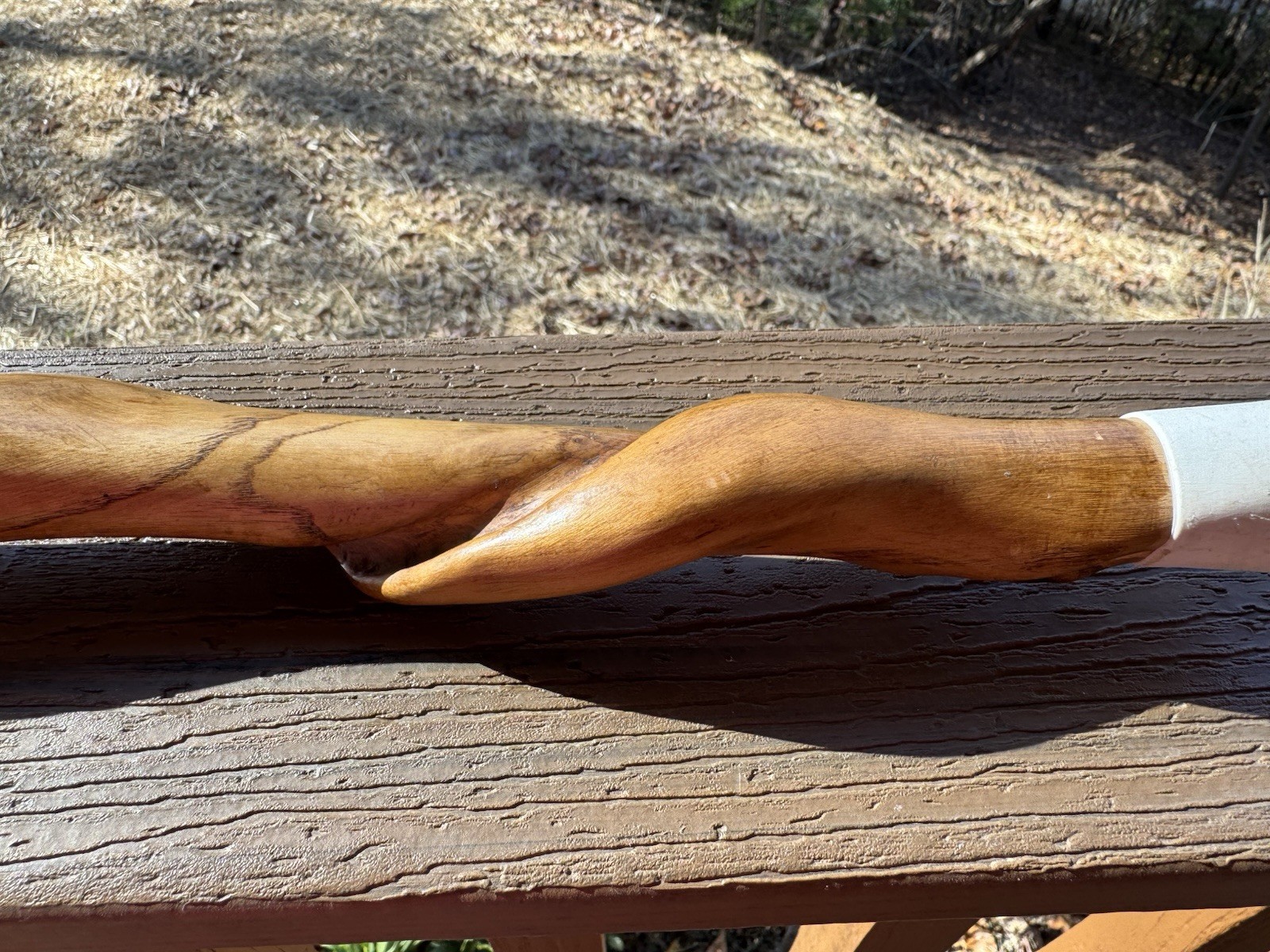 Vintage Handmade TWISTED Walking/Hiking Stick 45 Inches Tall Smoky Mountains