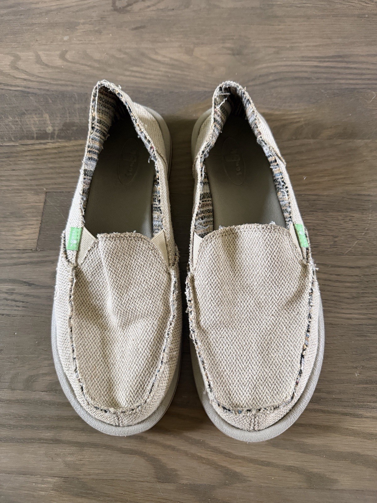 Sanuk Donna Women’s Slip On Loafers, Size 9