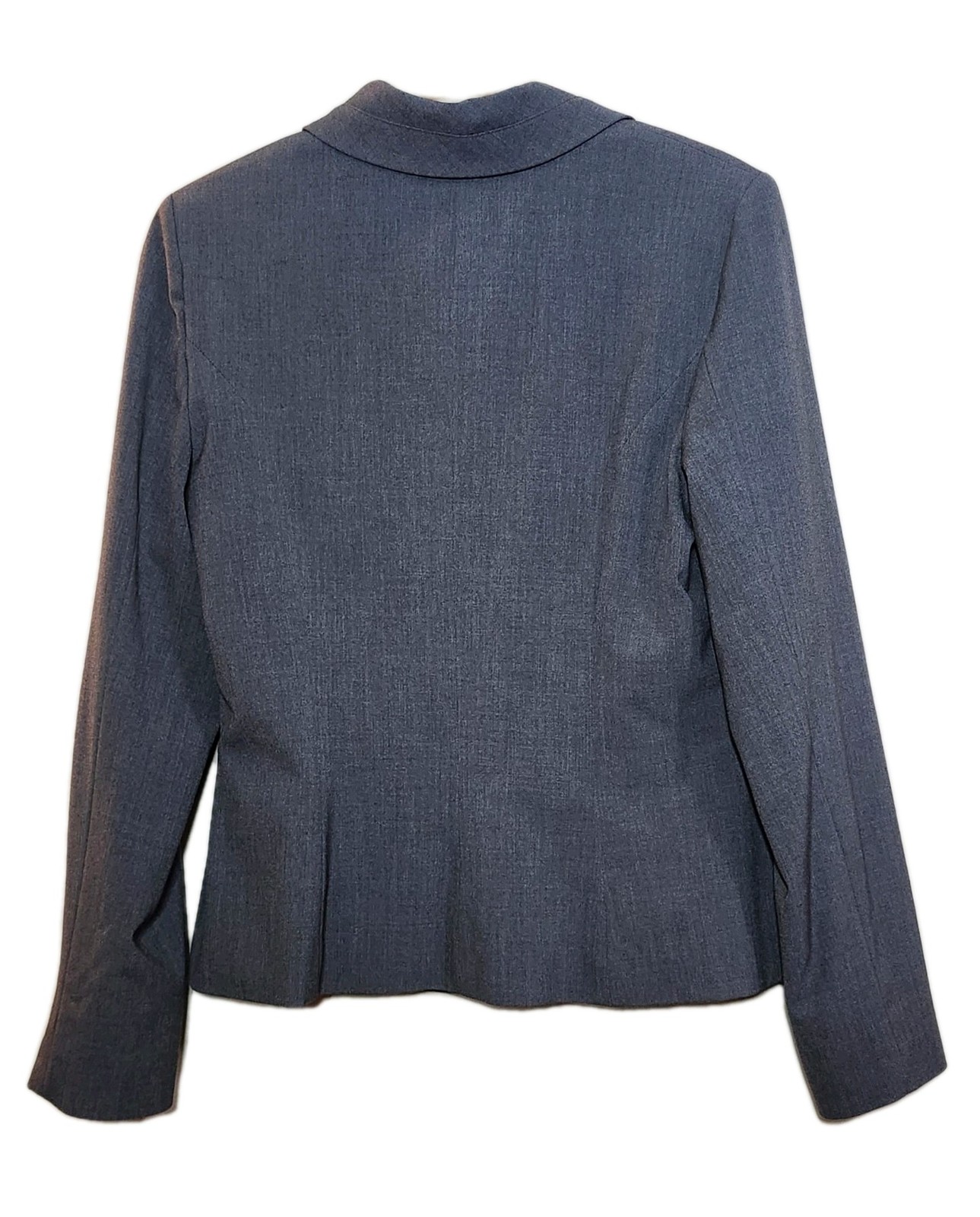 HOLLYWOULD Size L Women’s GRAY BLAZER. Short Length. Never Worn. HAND WASH