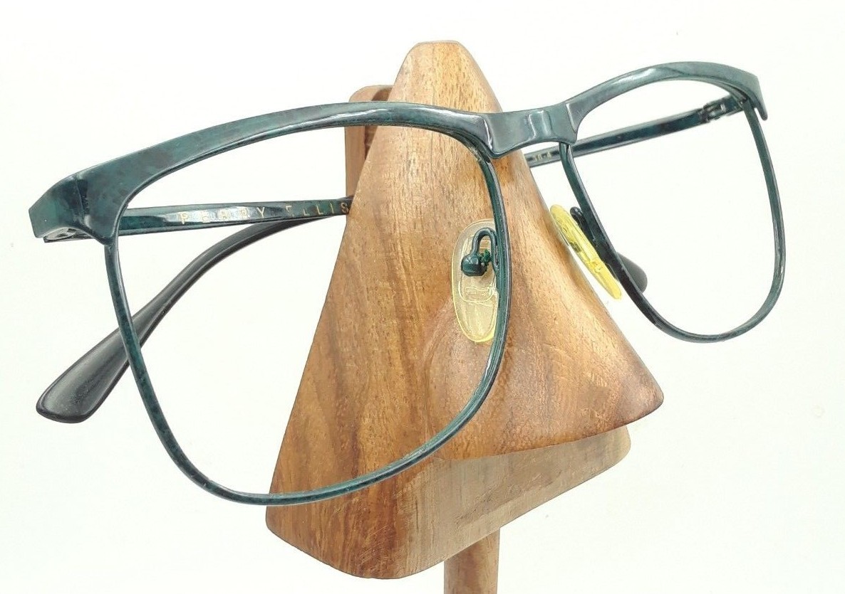 Vintage Perry Ellis PE36-4 Green Marble Square Brow Eyeglasses Sunglasses Frame