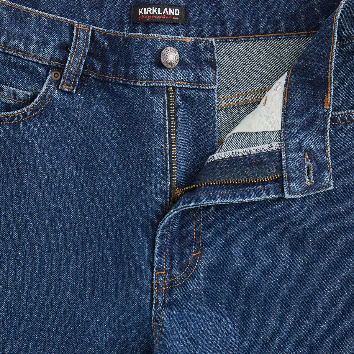 Kirkland Signature Men’s Denim W30-46 L29 30 32 34 Heavyweight 100 Cotton