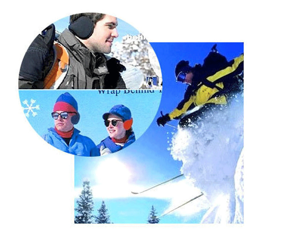 Ear Muffs Winter Ear warmers Fleece Earwarmer Men Women Behind the Head Band