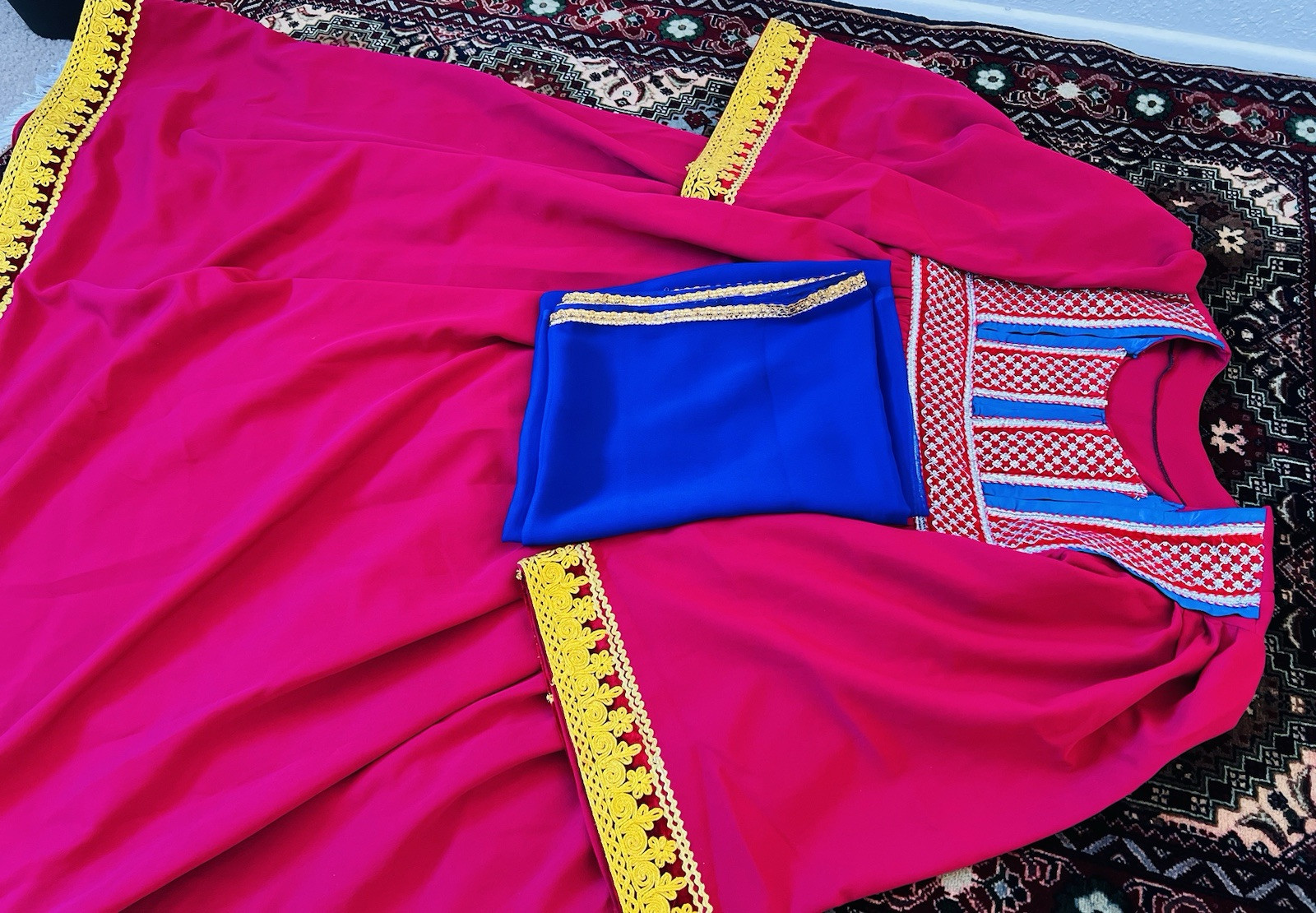 Afghan long maxi style kochi nikkah dress for women