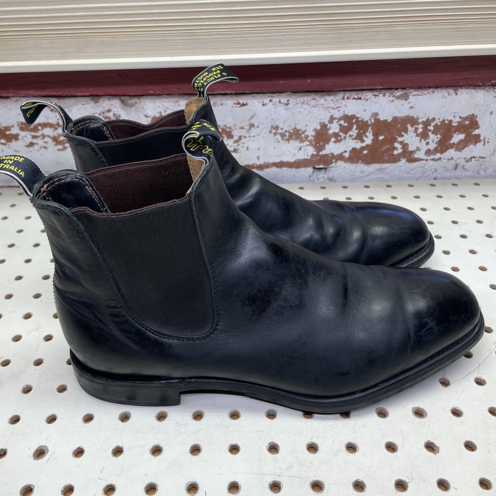 RM Williams Craftsman Chelsea Boots Men’s Size UK 9, US 10 Leather Australia