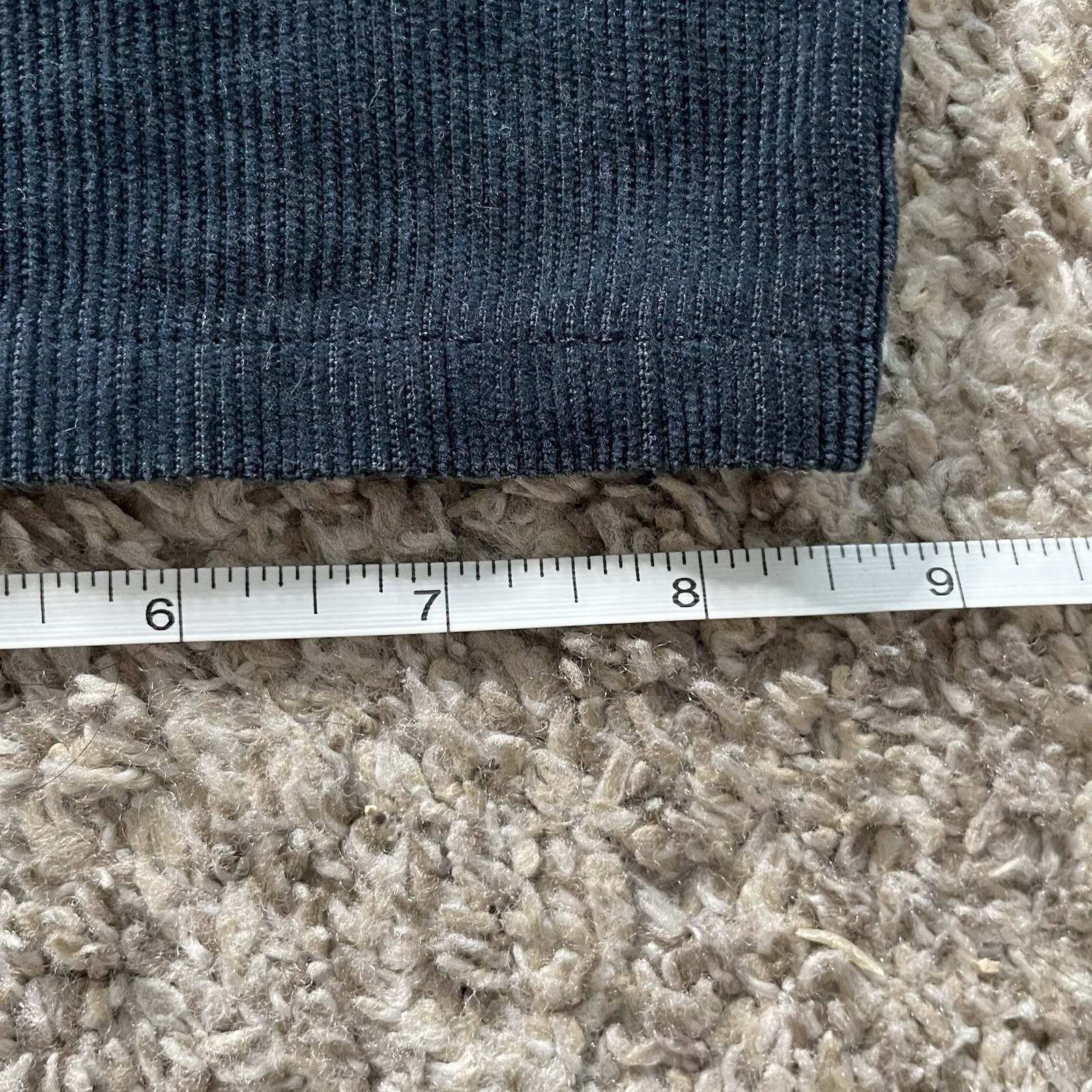 Gap Corduroy Pants Mens 36×32 Navy Straight Leg Cotton Five Pocket EUC Vtg Y2K
