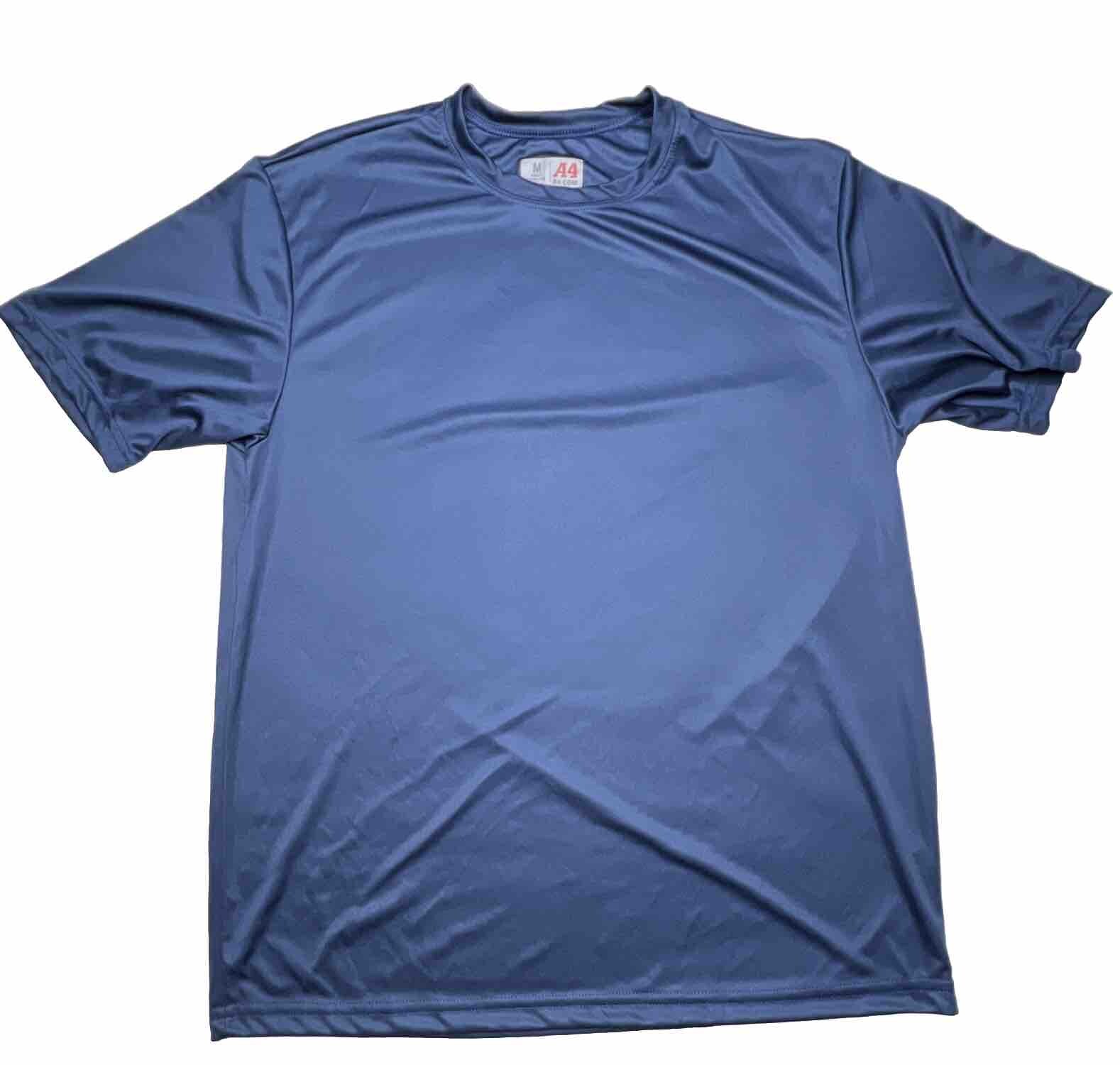 A4 Adult Cooling Performance Crew-N3142-Dark Blue/Navy-Size Medium