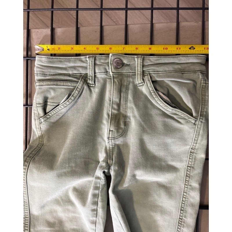 American Eagle Hi-Rise Jegging Sage Green Next Level Stretch Size 2 Long